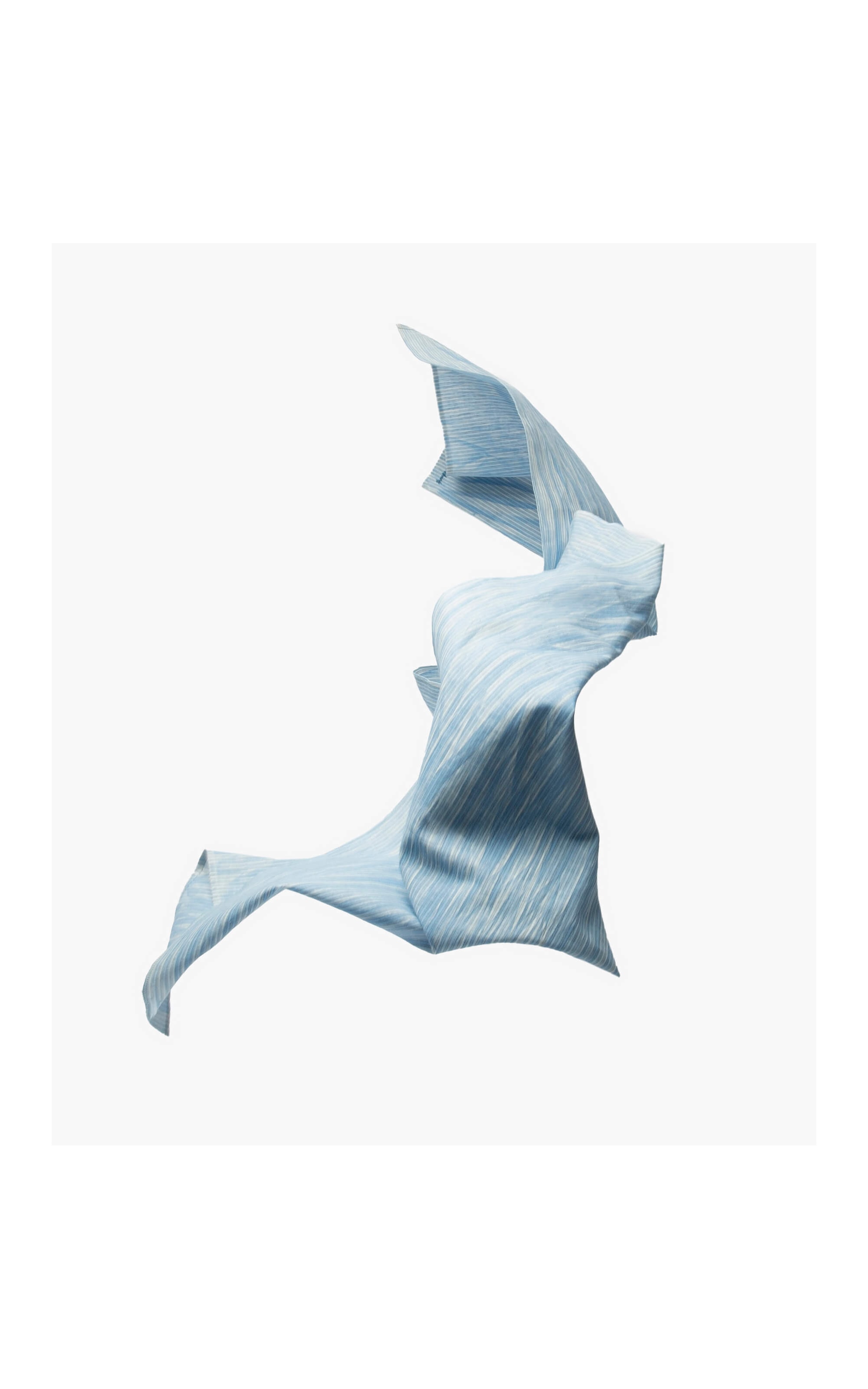 Lenco Cotton Listrado Azul Claro