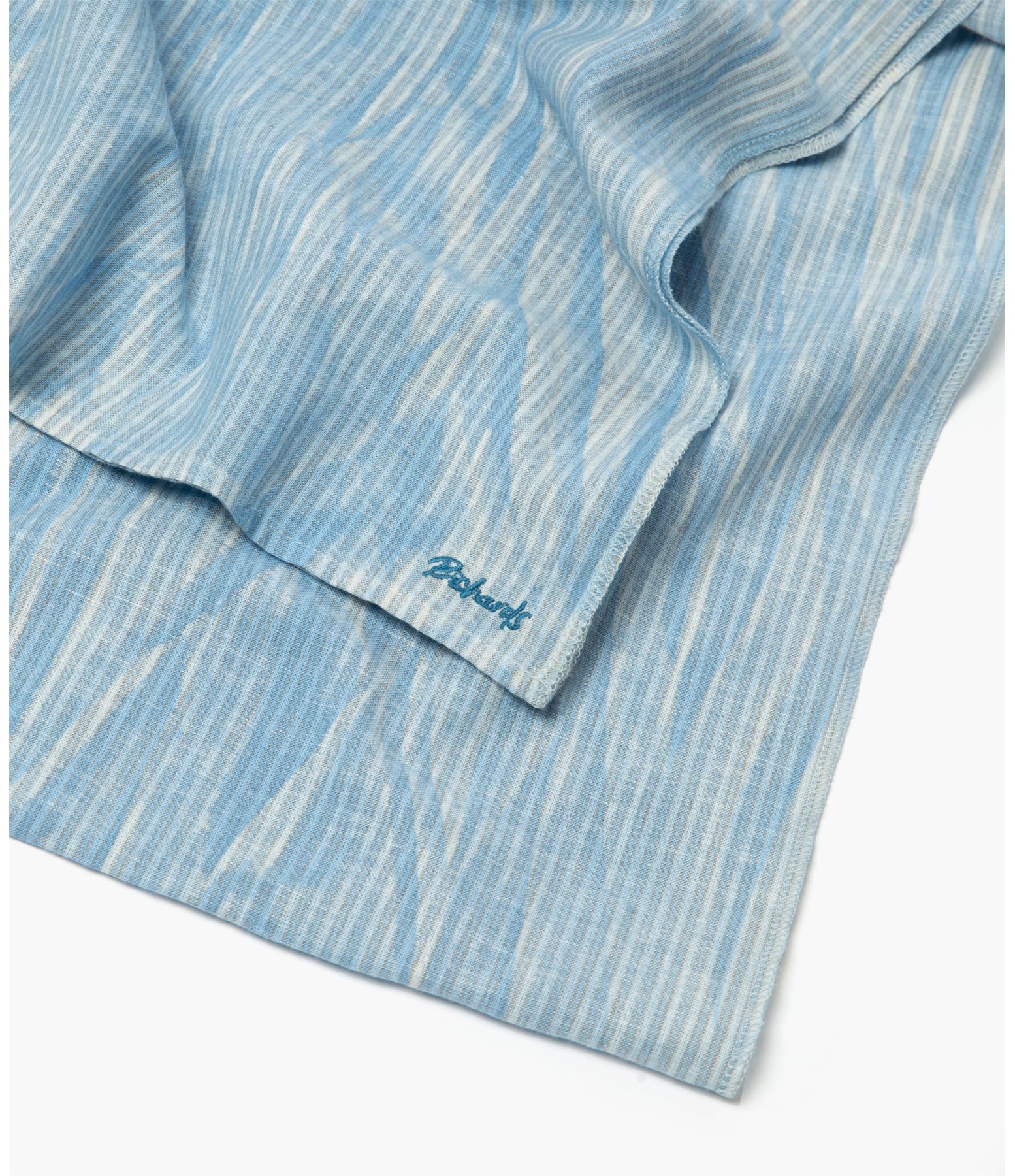 Lenco Cotton Listrado Azul Claro