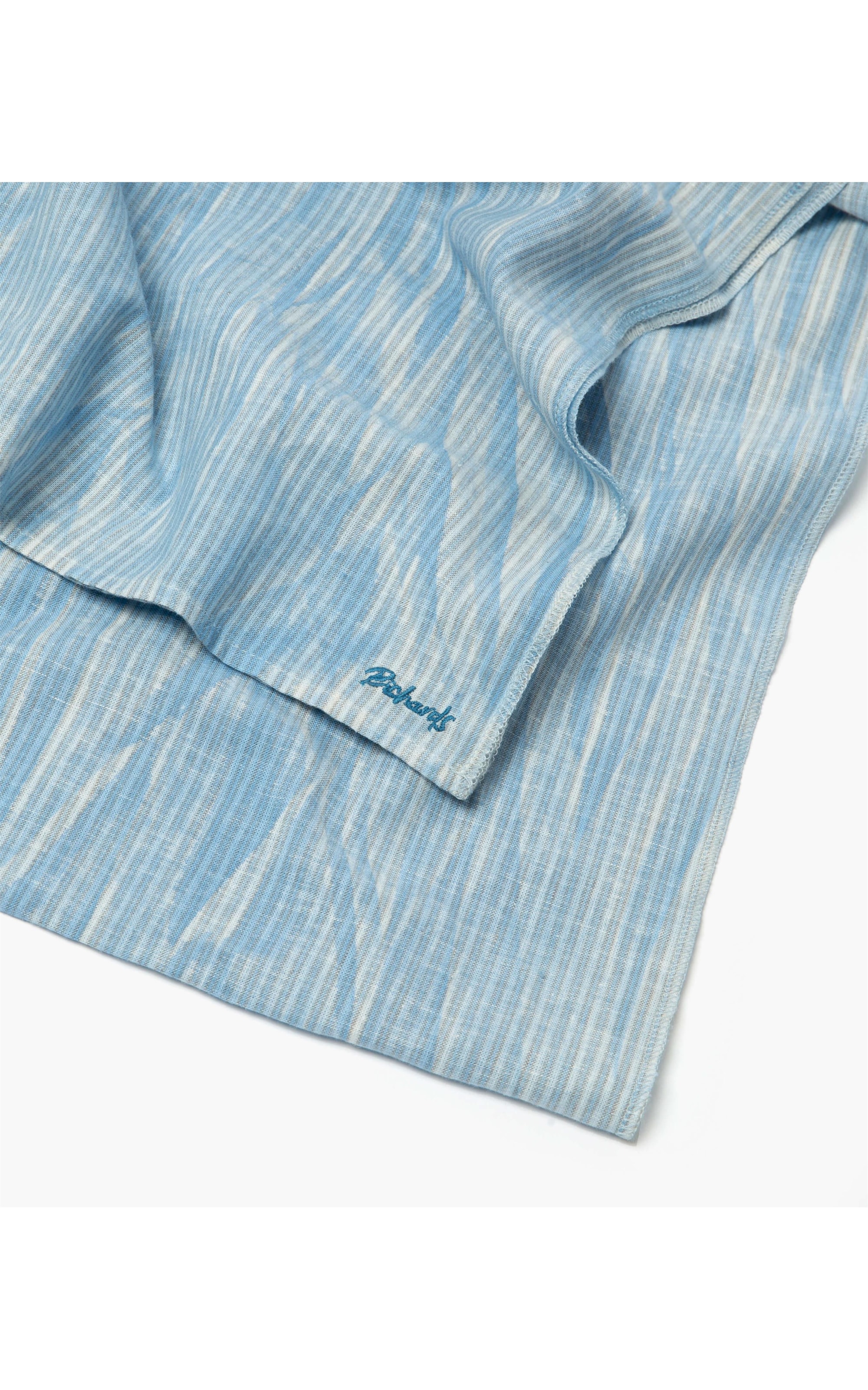 Lenco Cotton Listrado Azul Claro