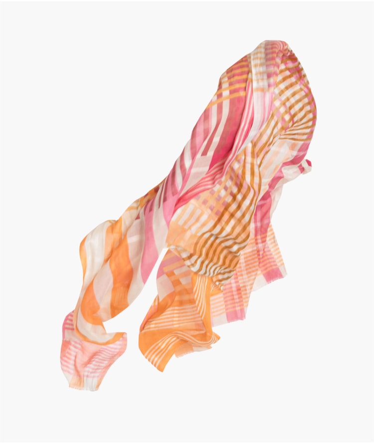 Lenço Diffuse Pink Padrao 1