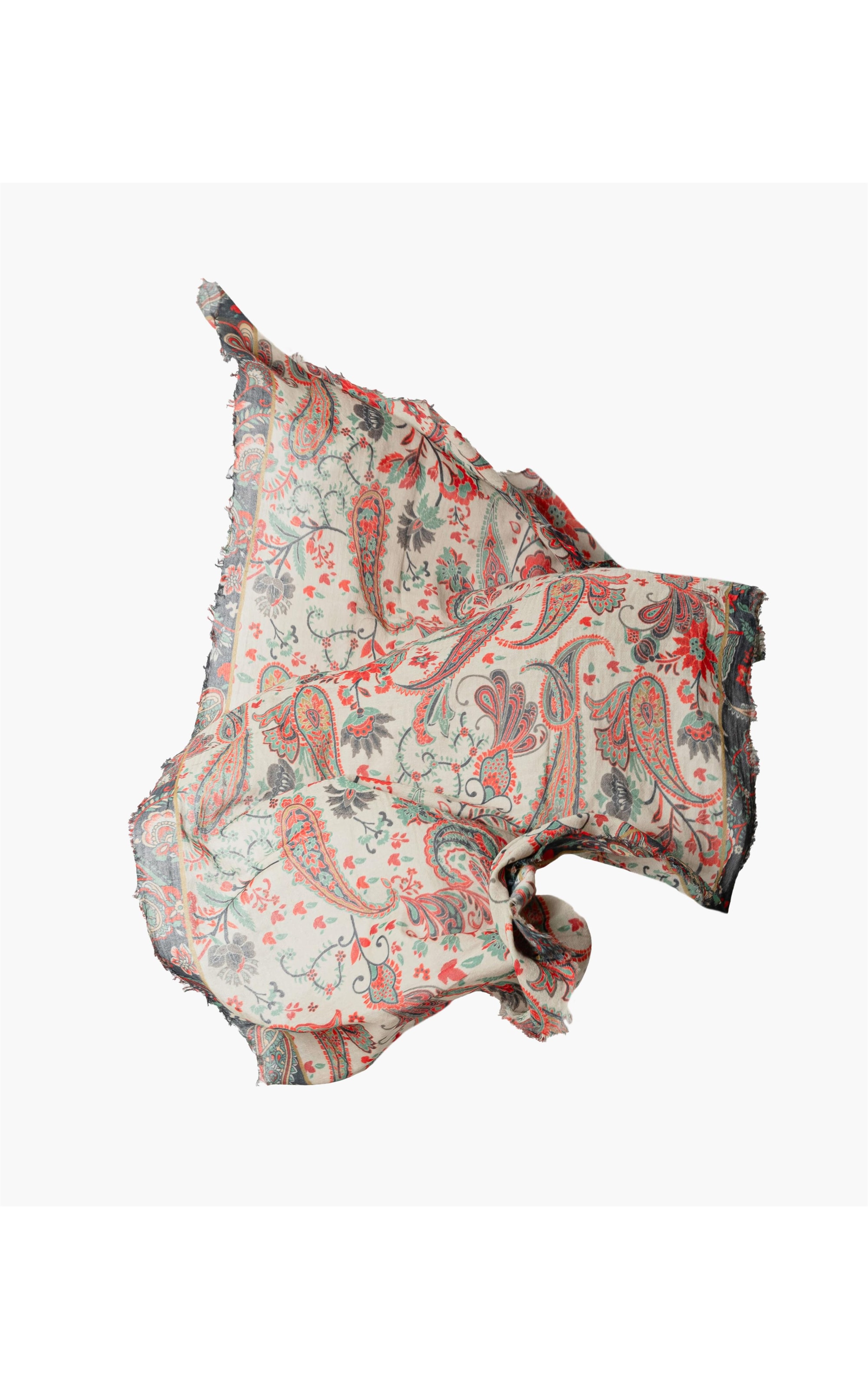 Lenco Paisley Off White