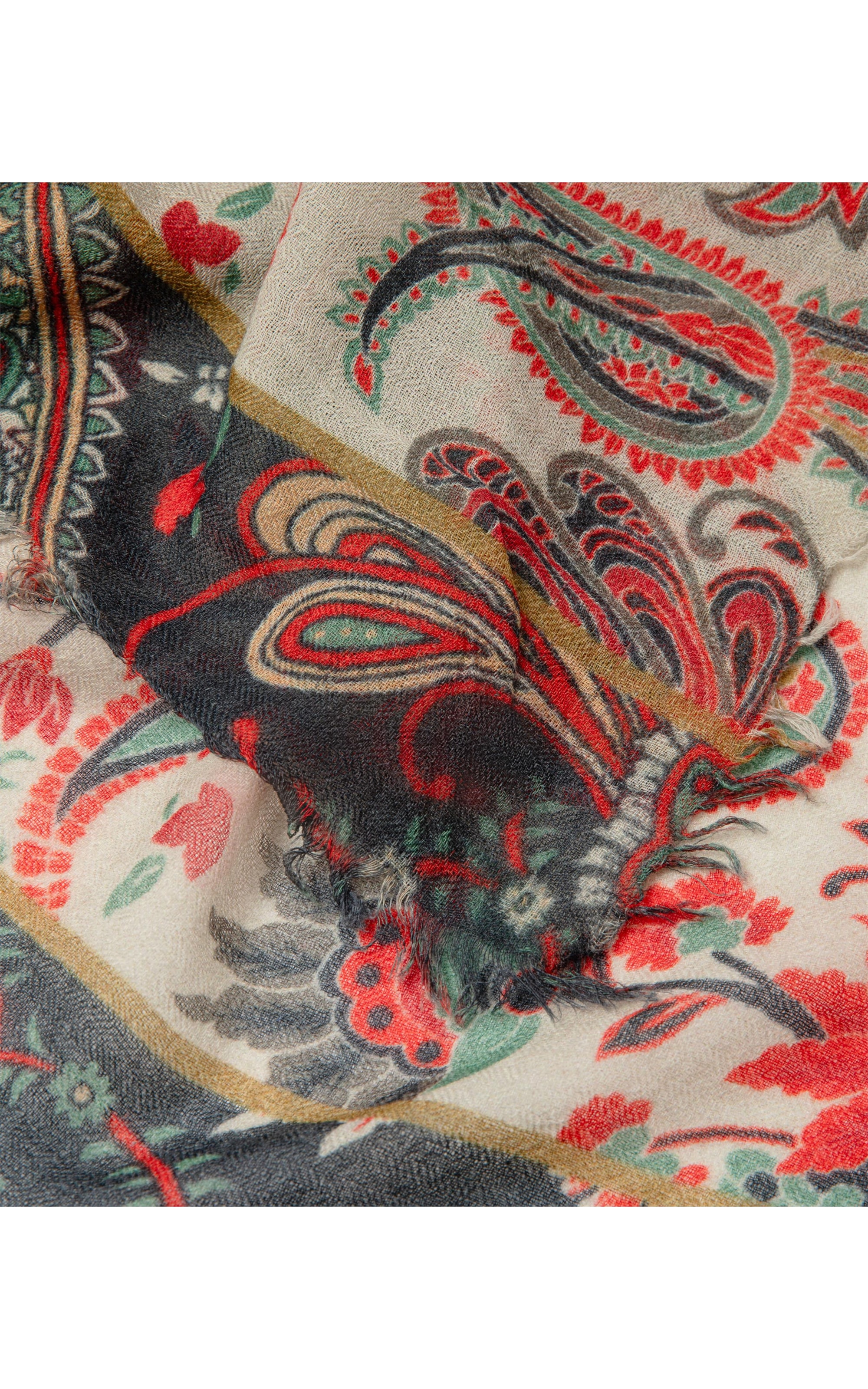Lenco Paisley Off White