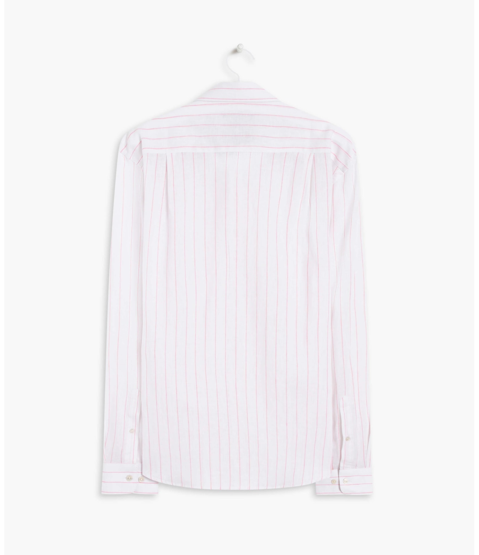 Long Sleeve Linho   Yuri Striped Shirt Laranja