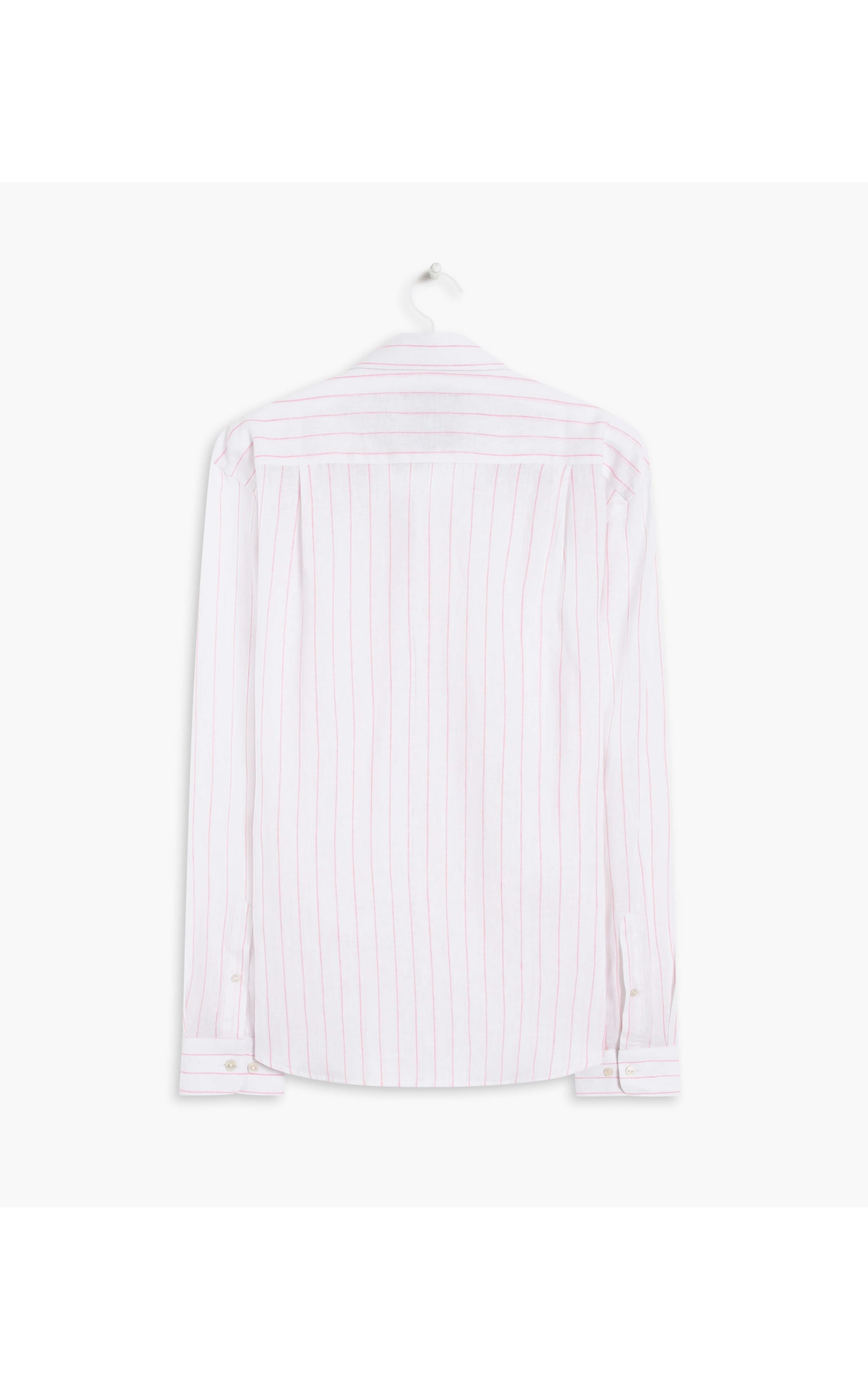 Long Sleeve Linho   Yuri Striped Shirt Laranja