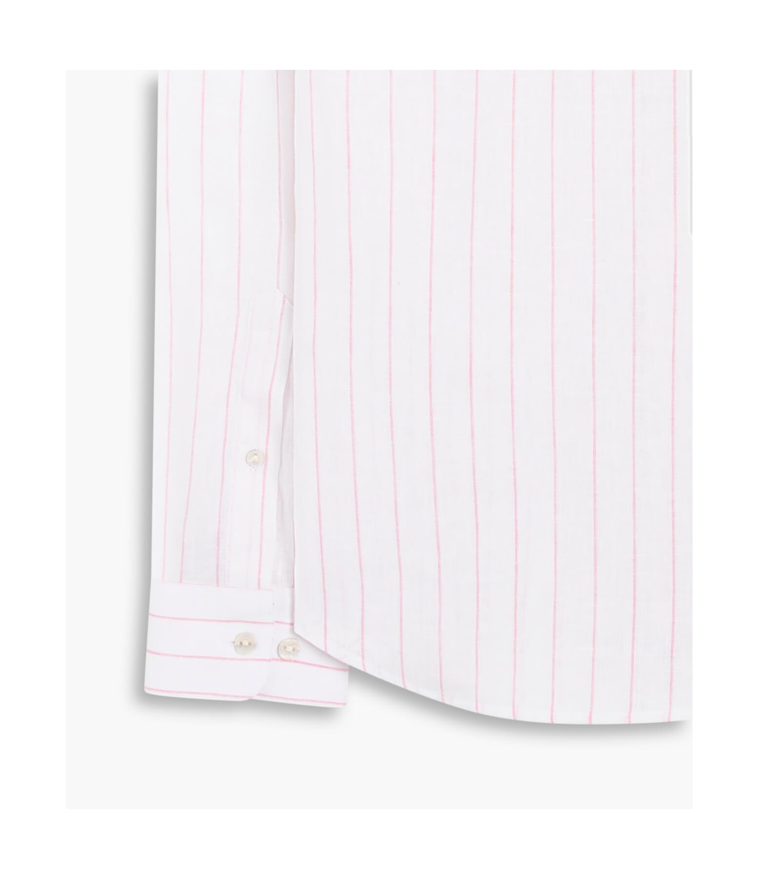 Long Sleeve Linho   Yuri Striped Shirt Laranja