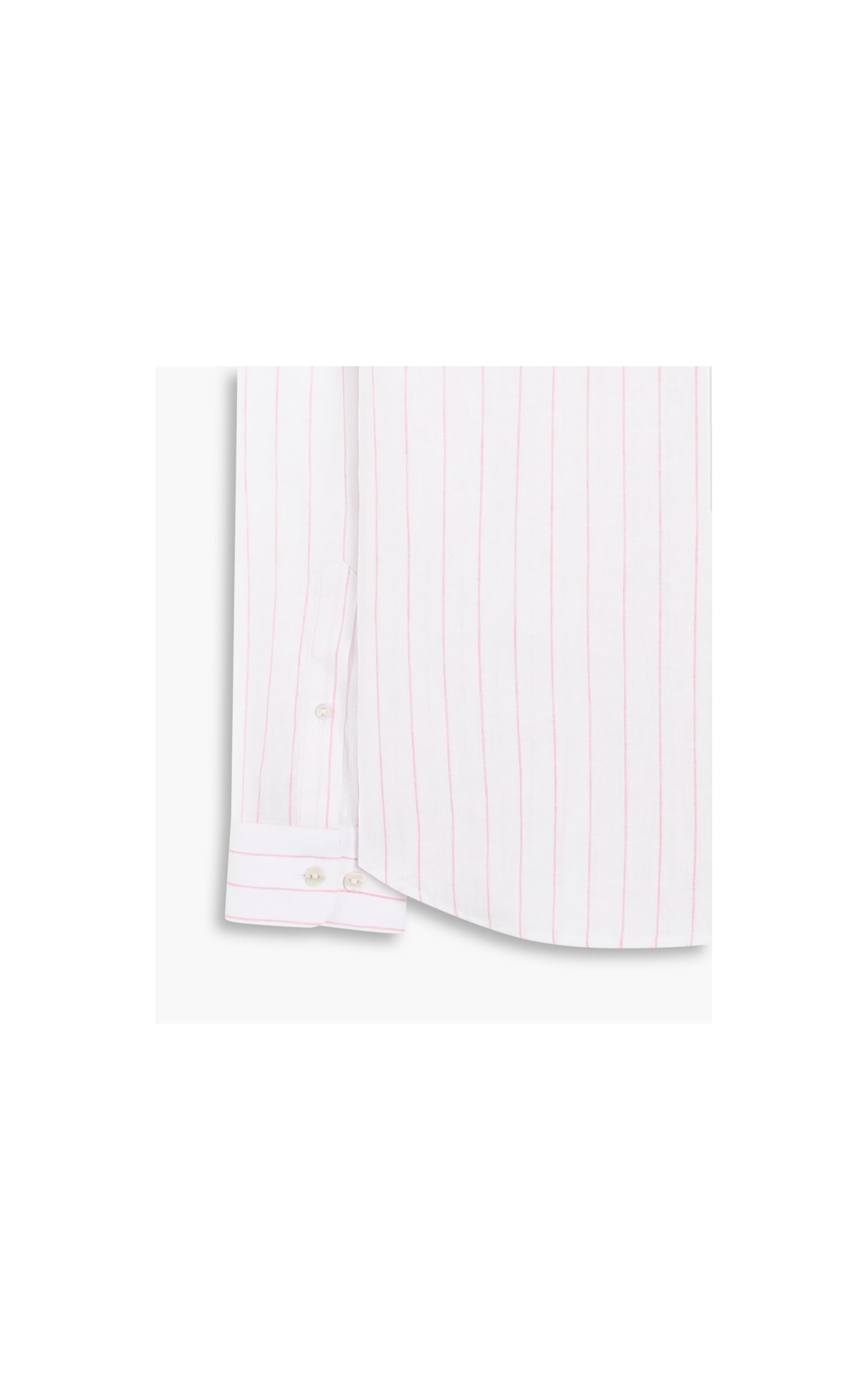 Long Sleeve Linho   Yuri Striped Shirt Laranja