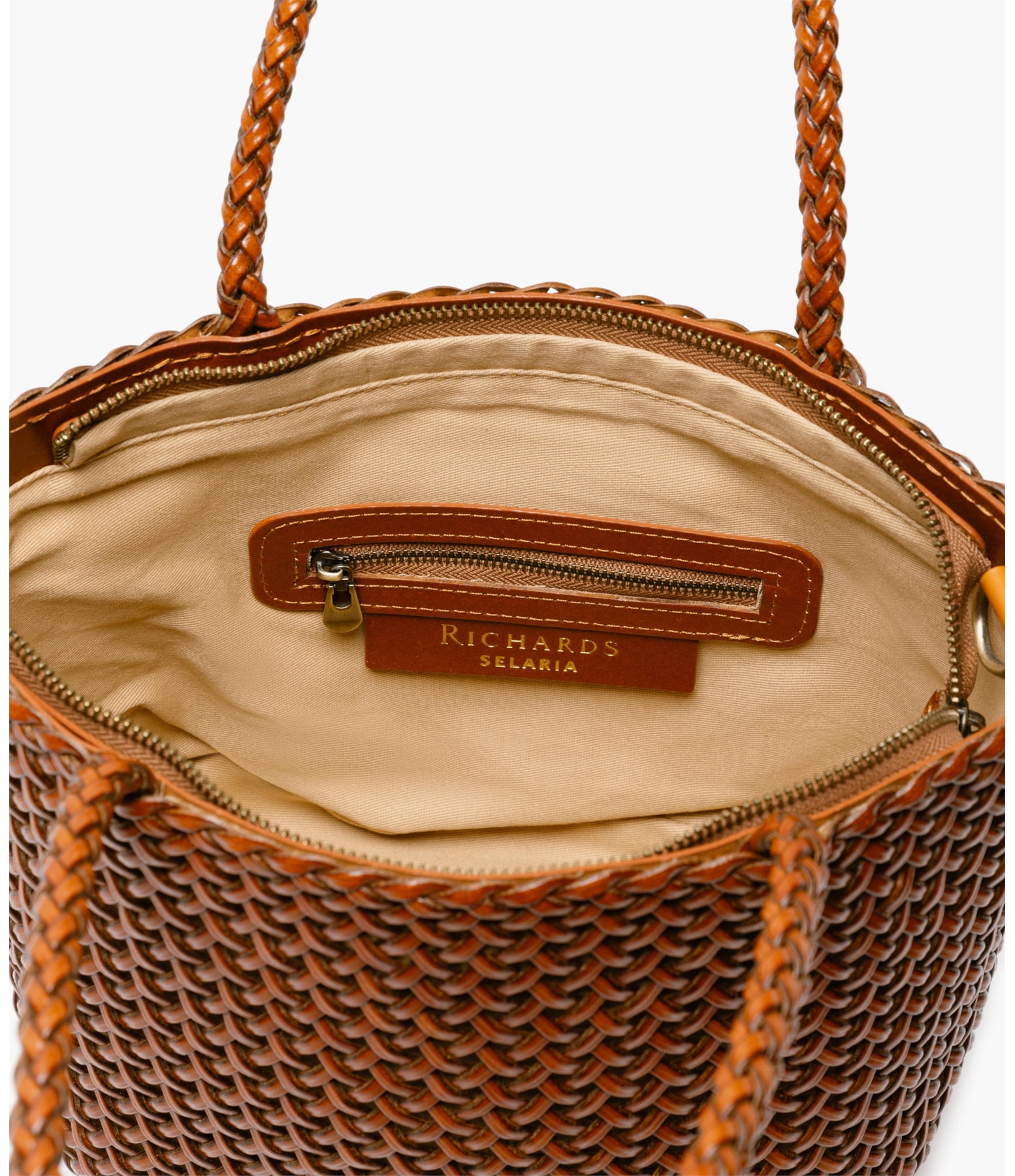 Madelaine Handbag Richards Marrom Escuro