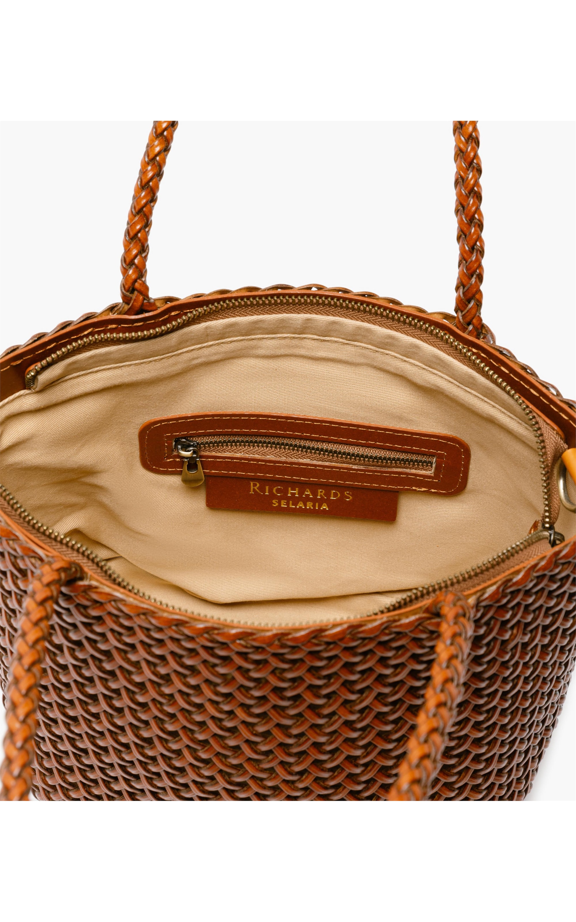 Madelaine Handbag Richards Marrom Escuro