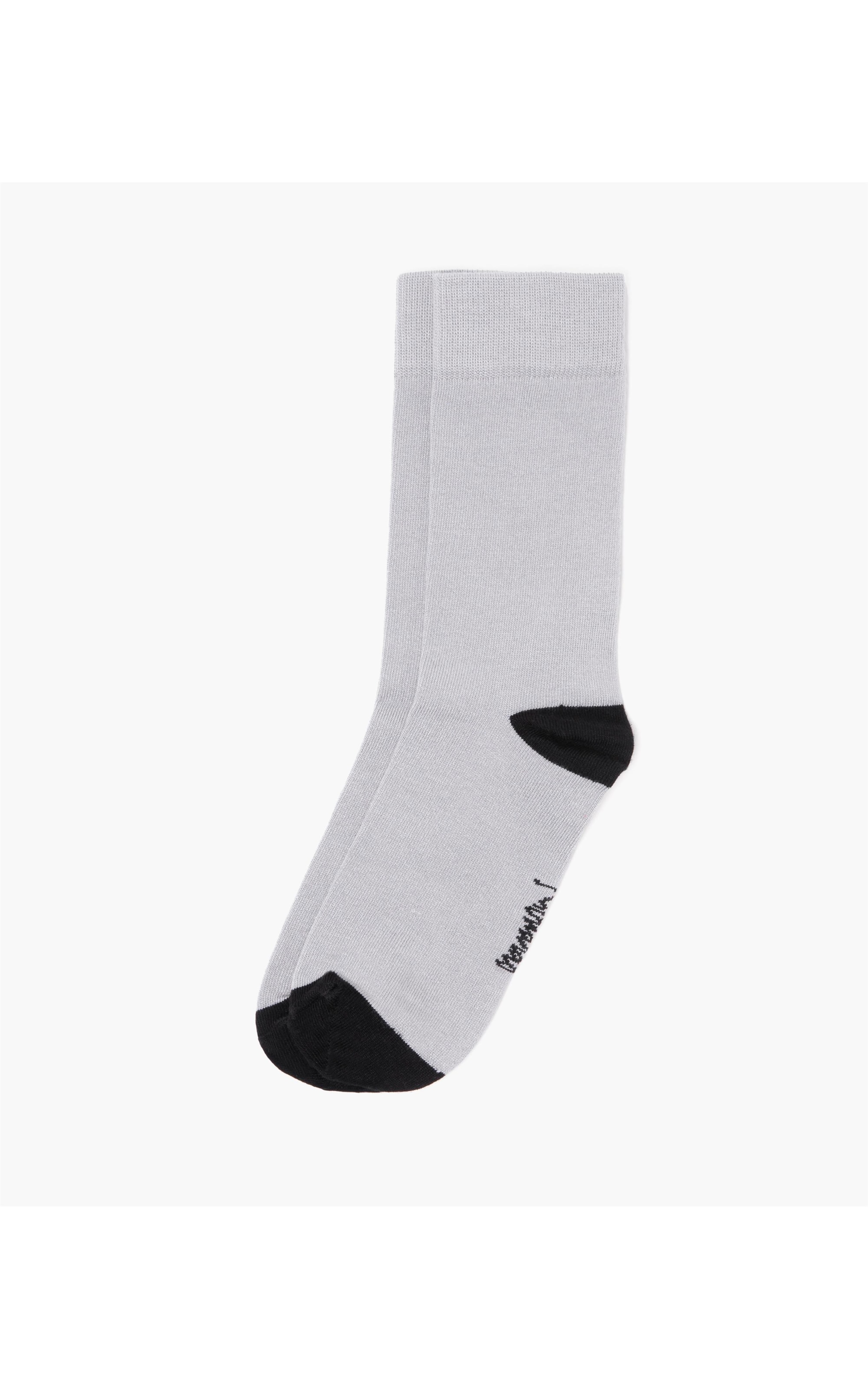 Meia Basic Bicolor Preto