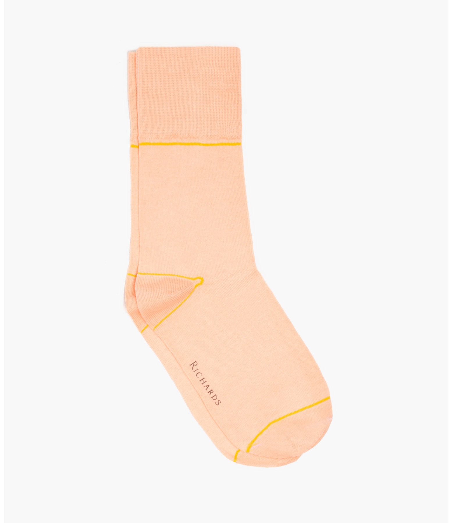 Meia Basic Fun Pessego
