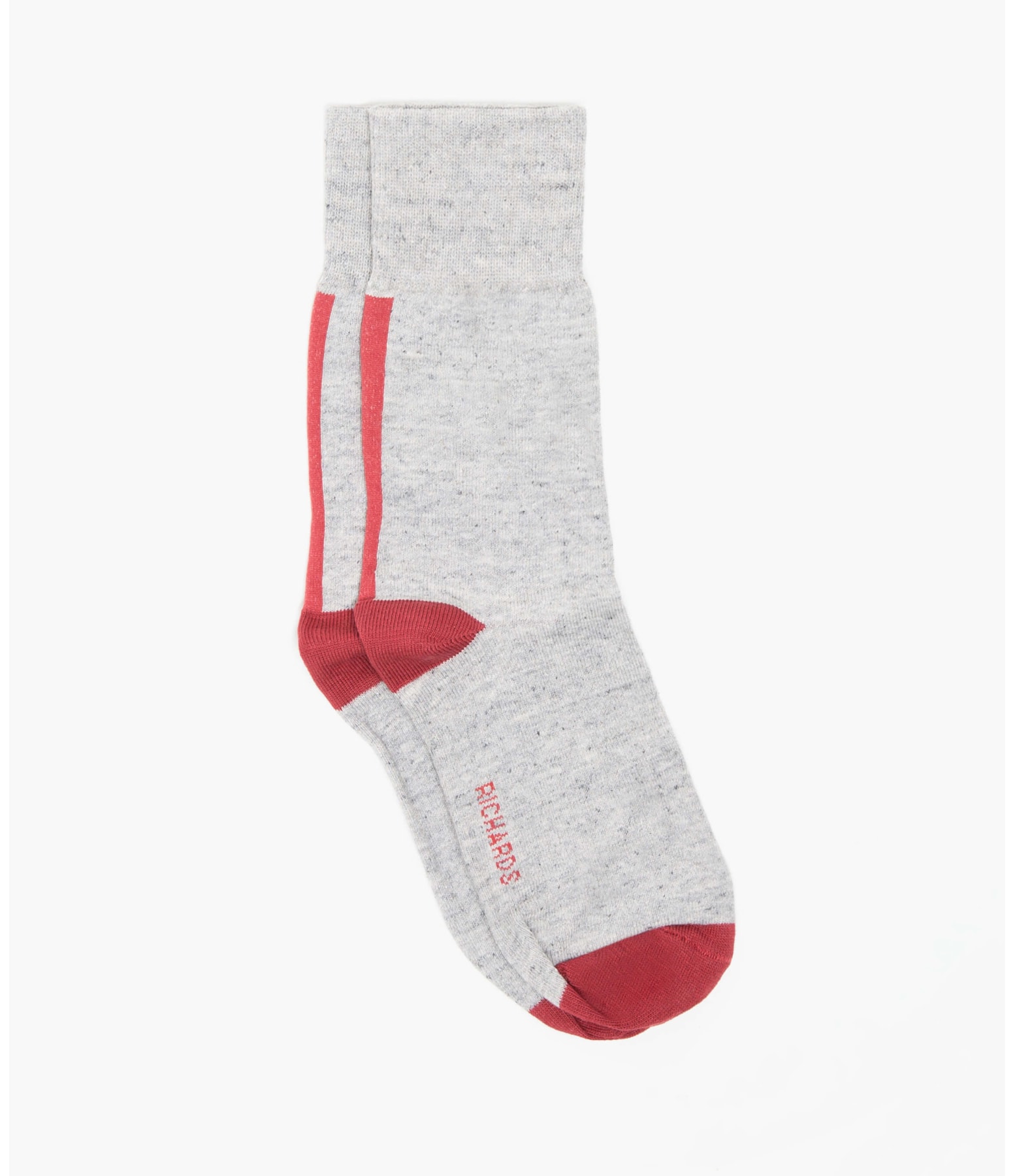 Meia Basic Richards Cinza Claro