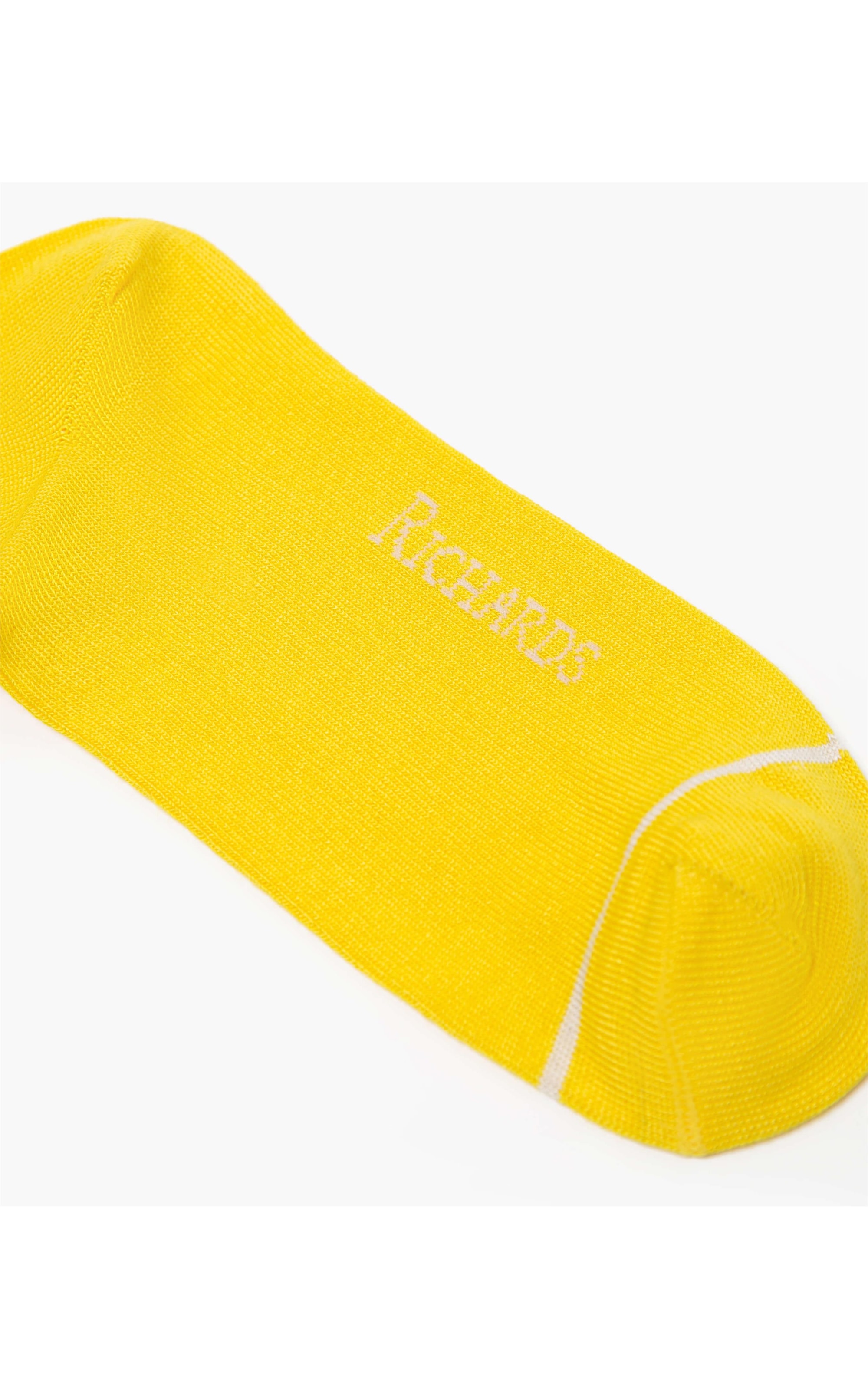 Meia Basic Stripe Amarelo