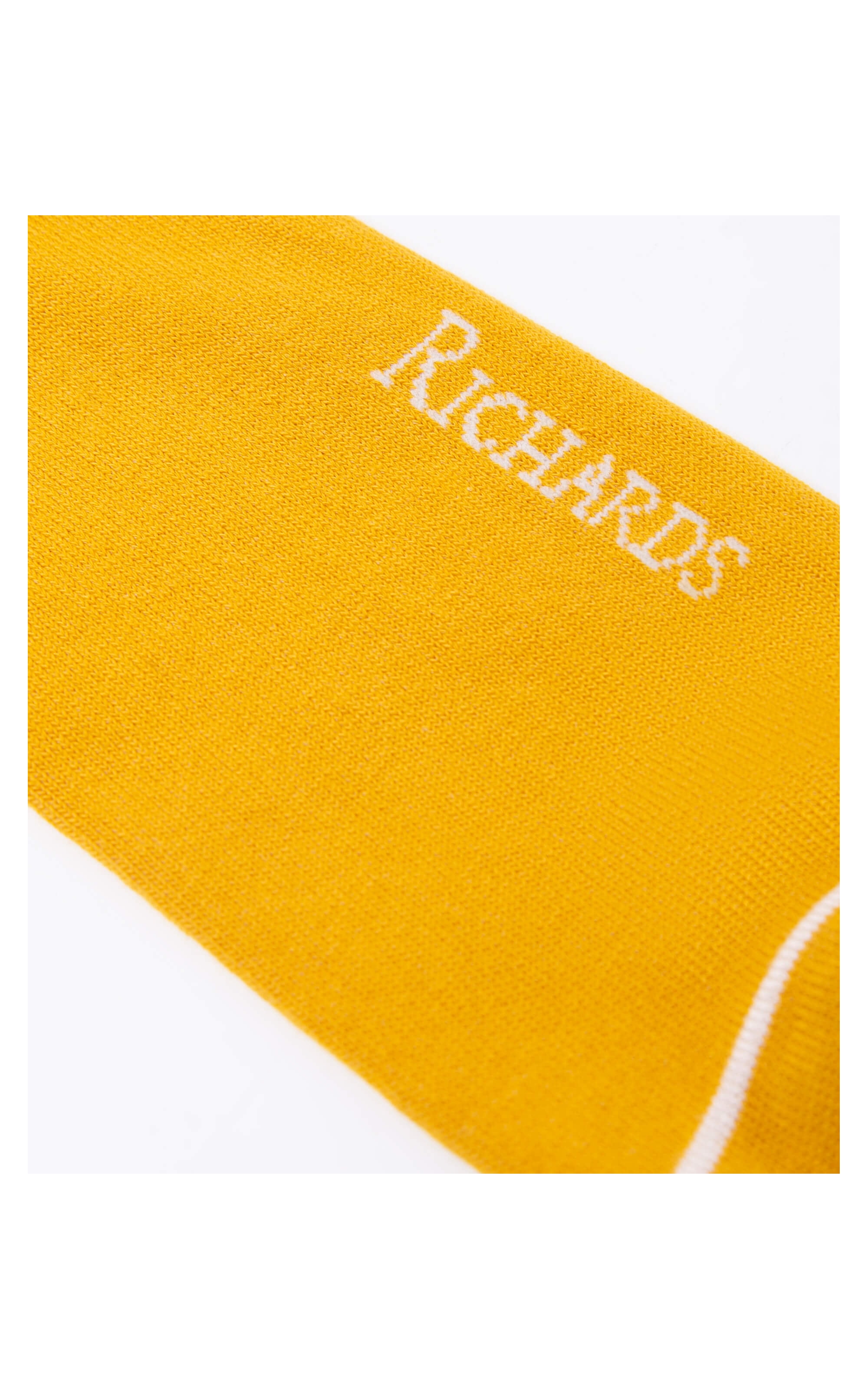 Meia Basic Stripe Amarelo Claro