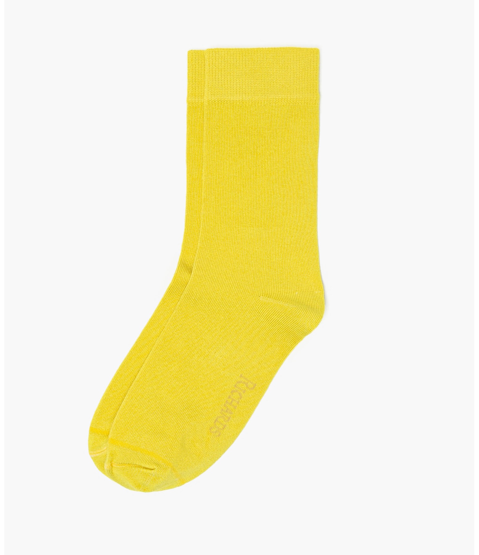 Meia Basic Stripe Amarelo Limao