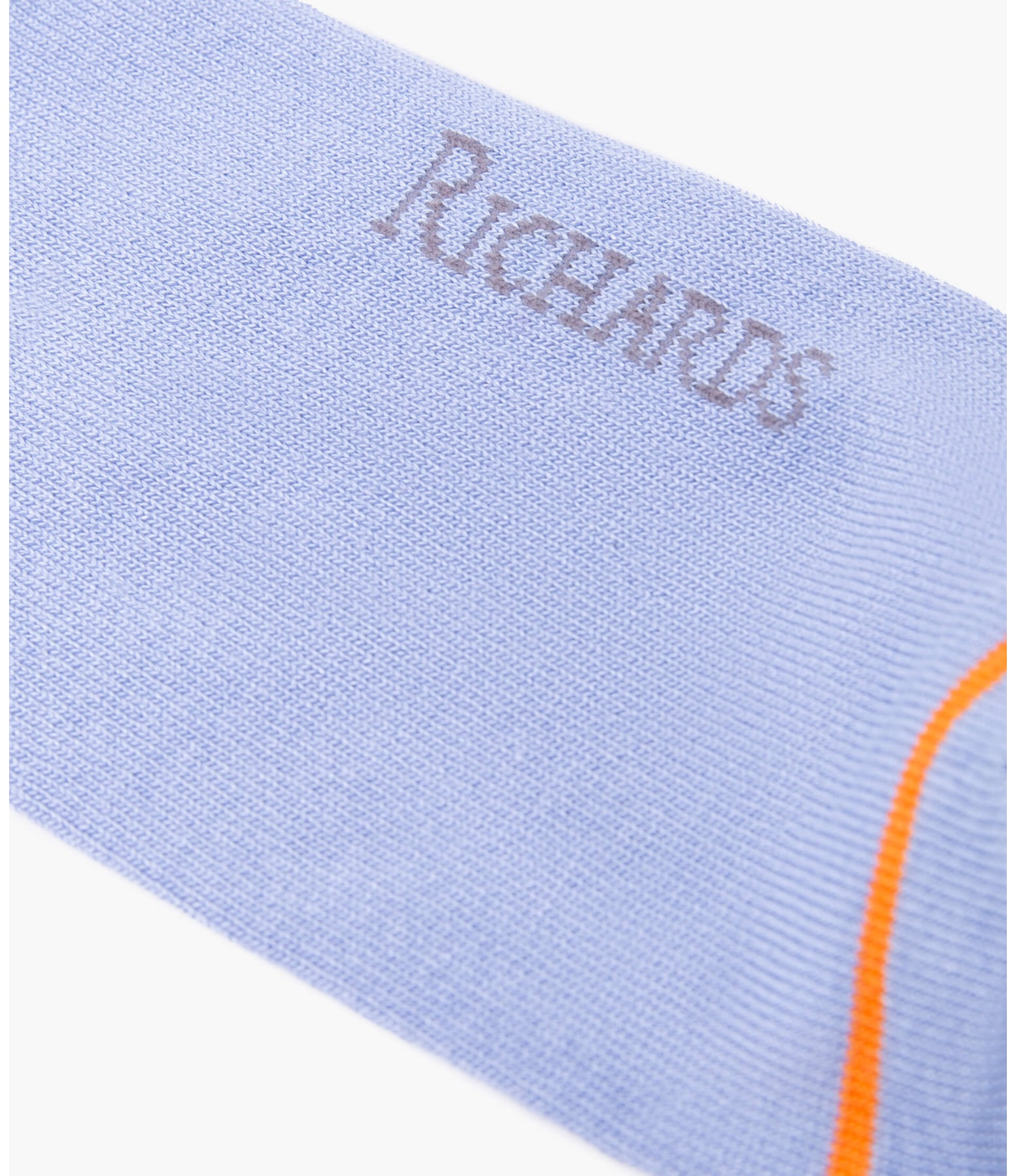 Meia Basic Stripe Azul Claro