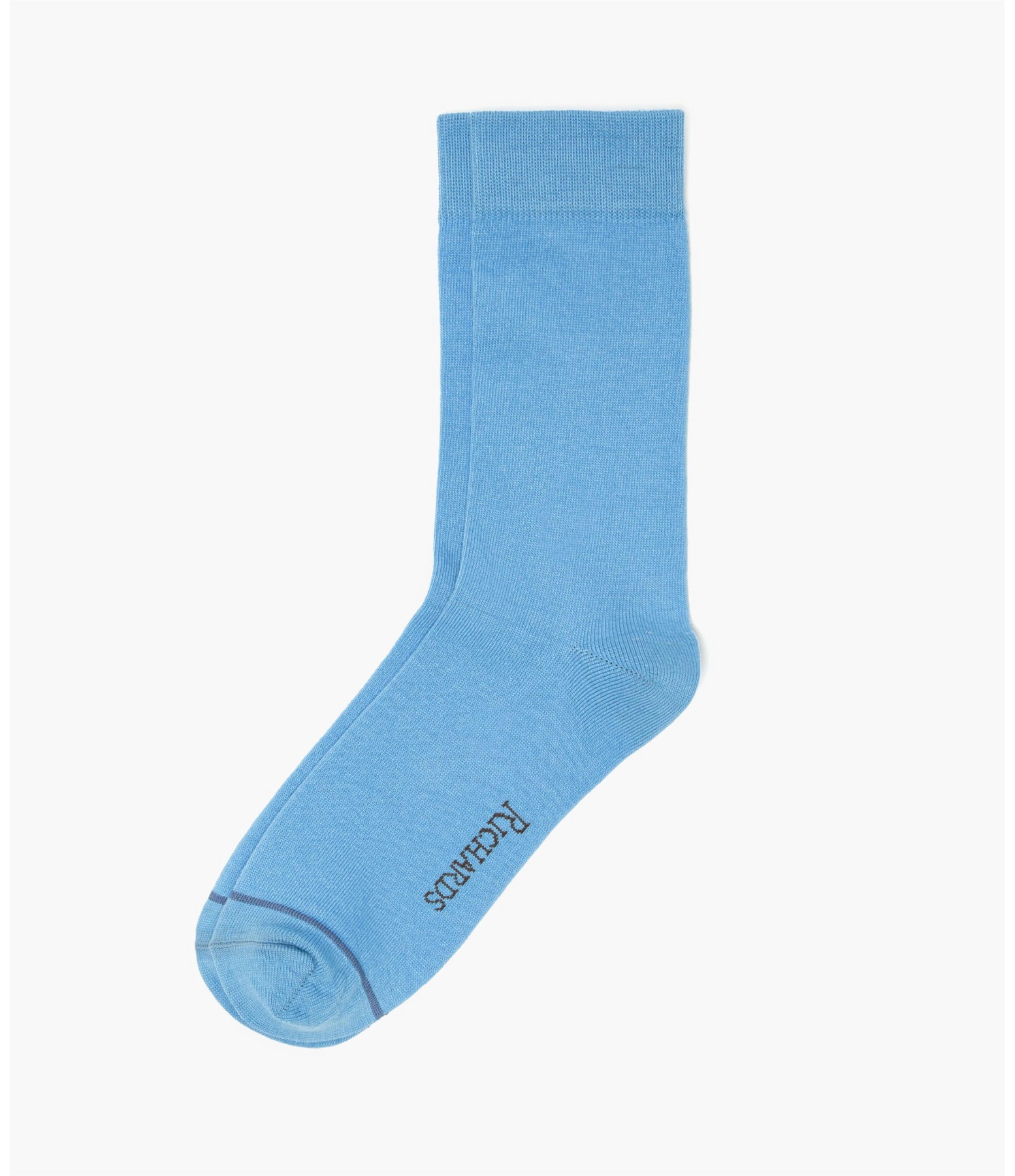 Meia Basic Stripe Azul Piscina