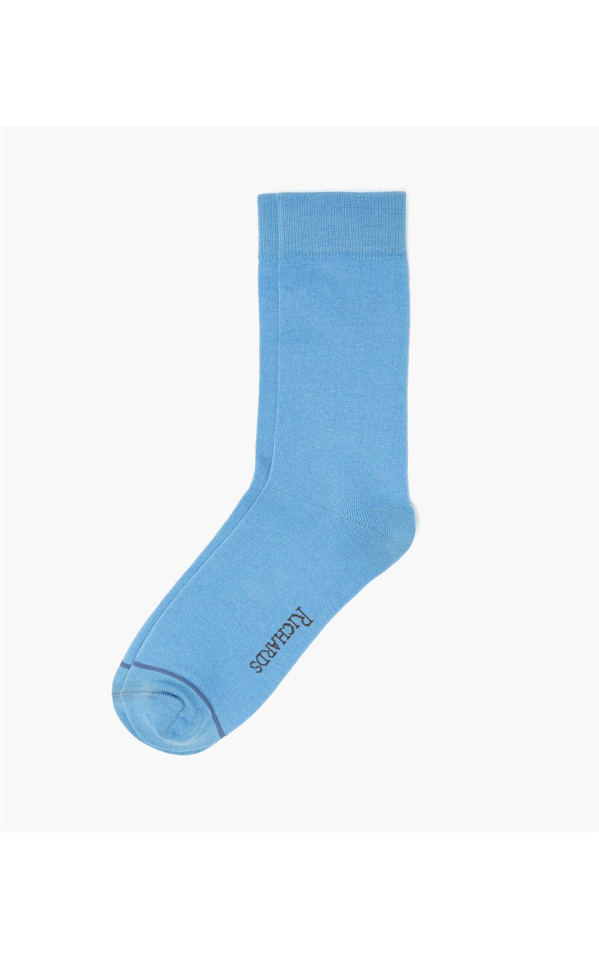 Meia Basic Stripe Azul Piscina