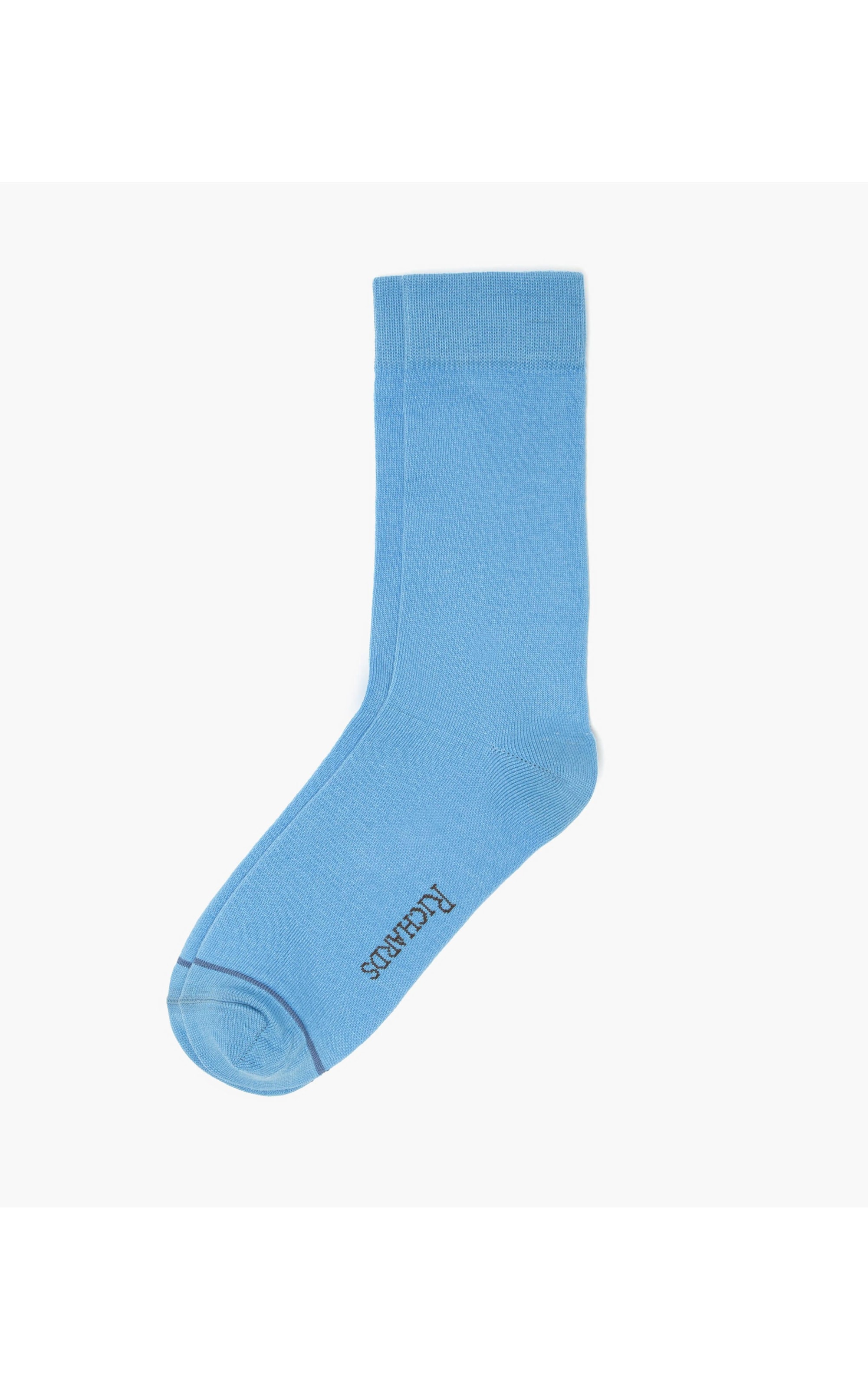Meia Basic Stripe Azul Piscina