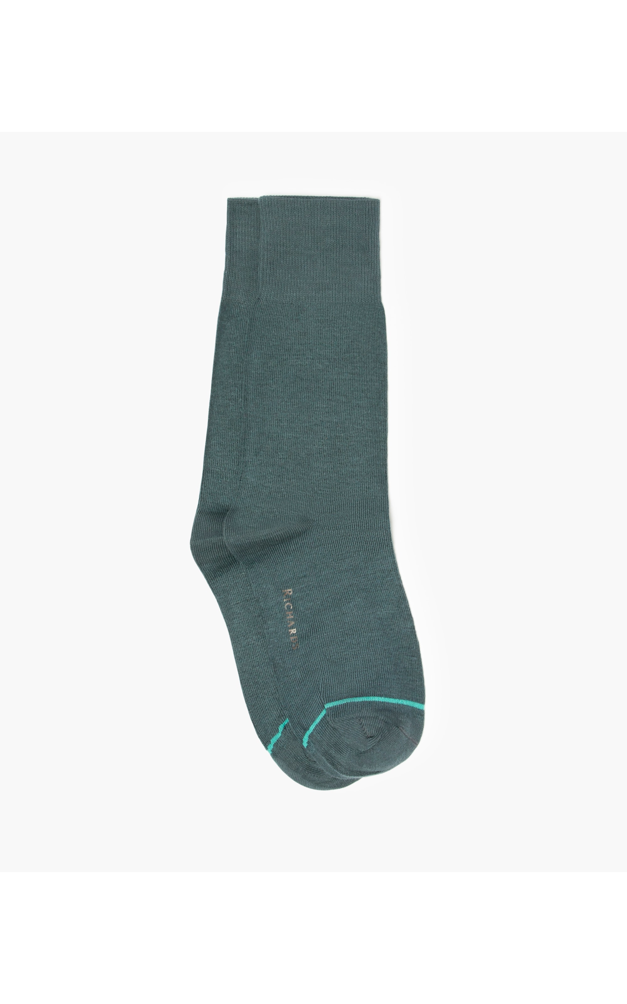 Meia Basic Stripe Charcoal