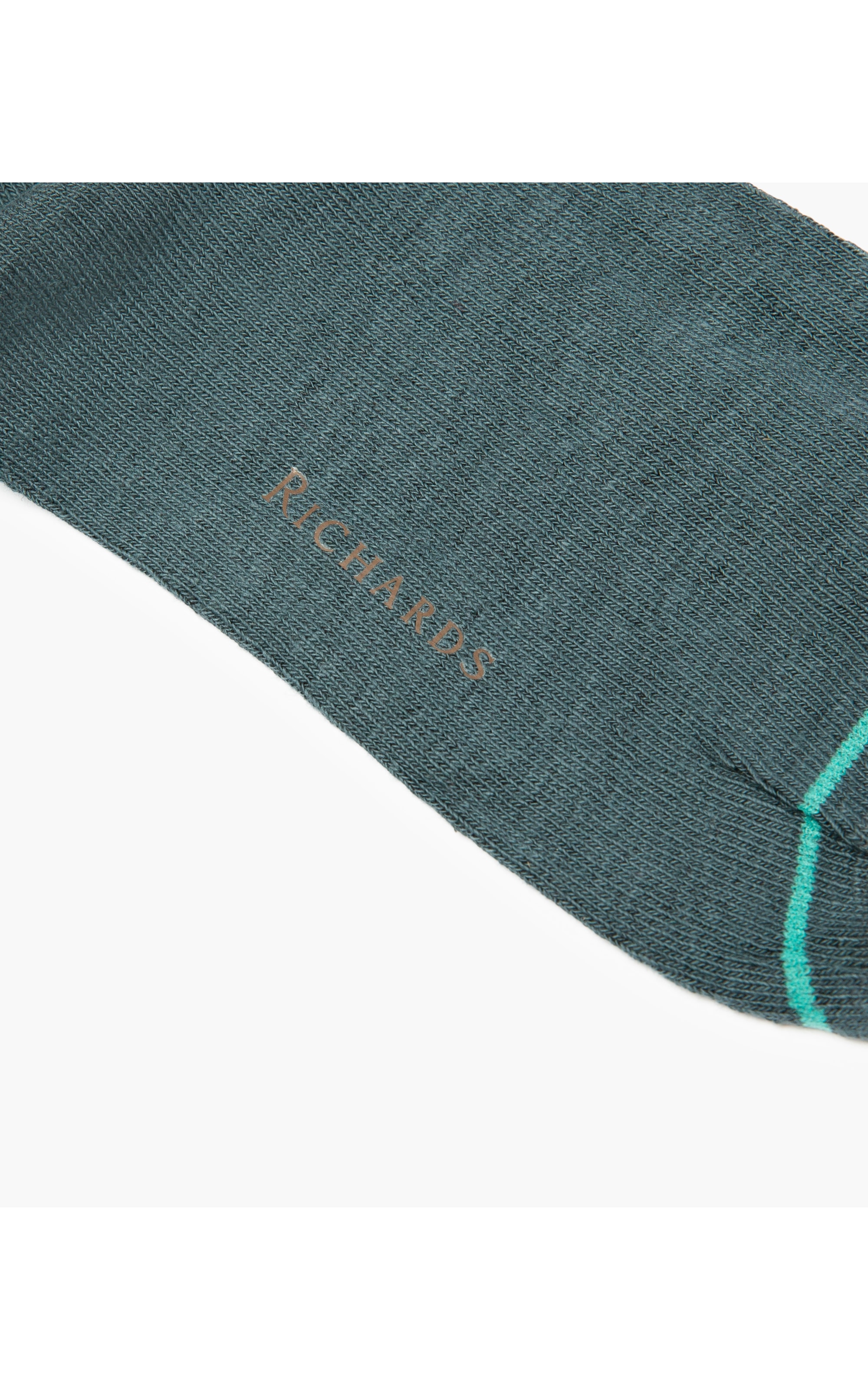 Meia Basic Stripe Charcoal
