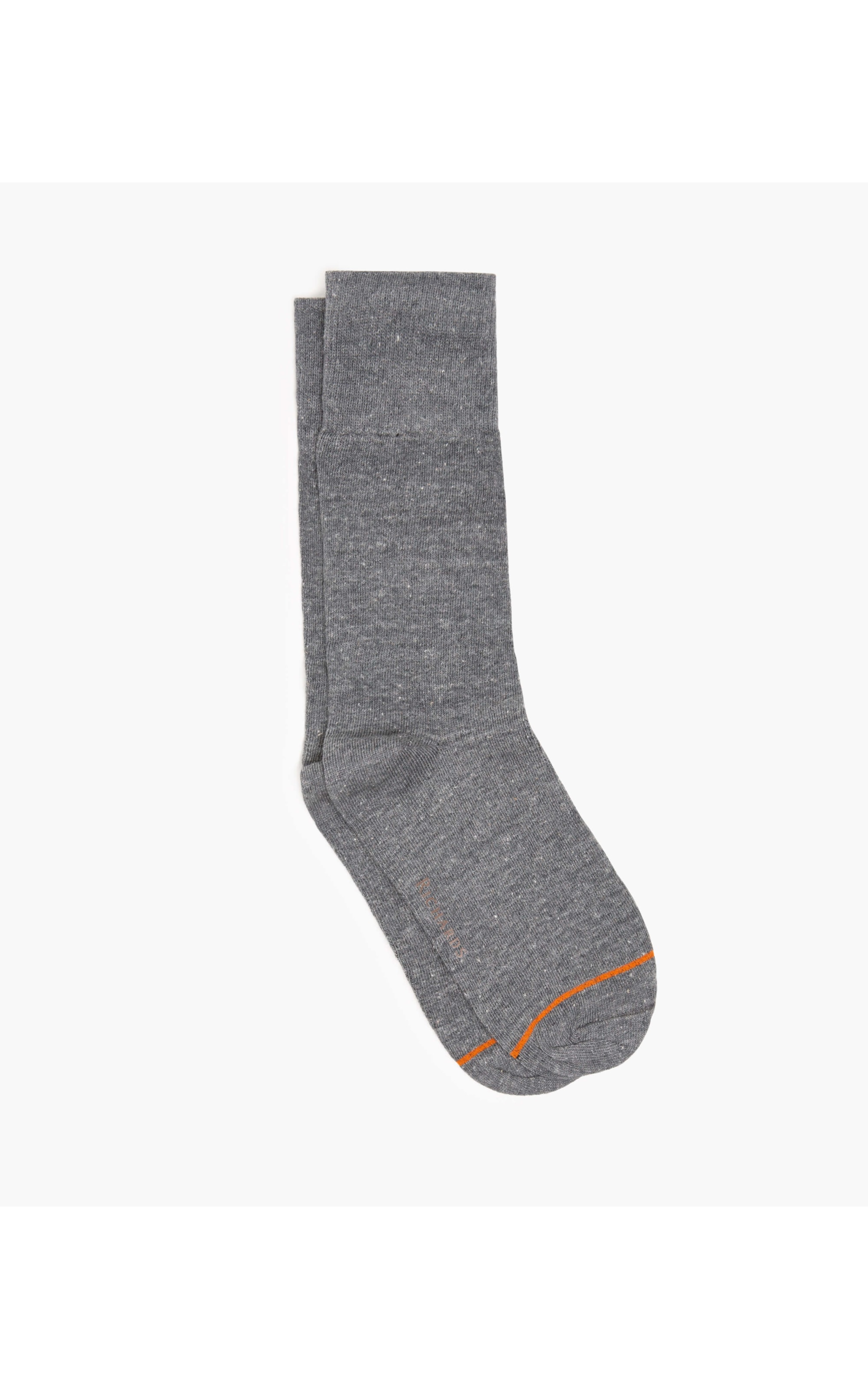 Meia Basic Stripe Cinza Medio