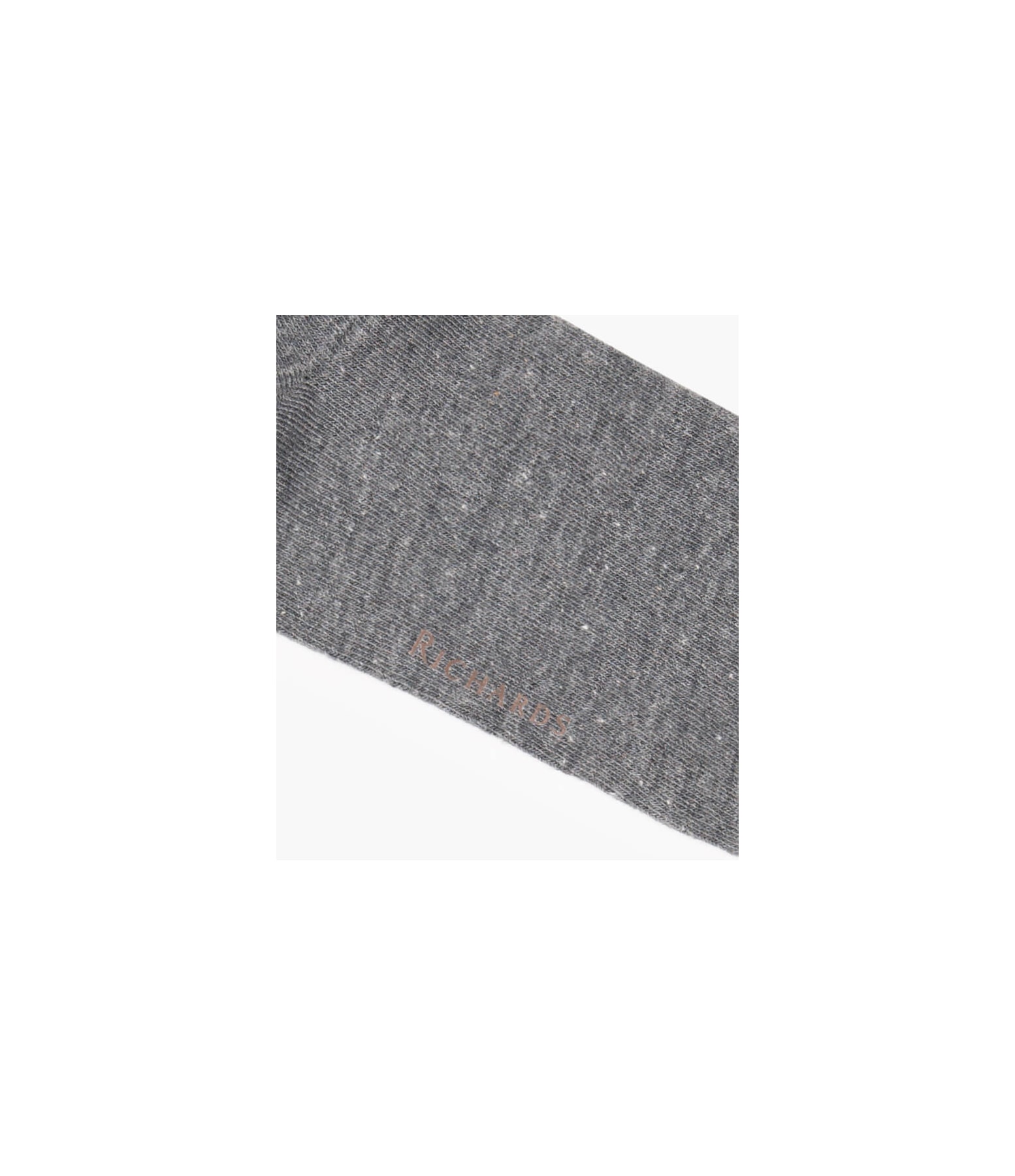 Meia Basic Stripe Cinza Medio