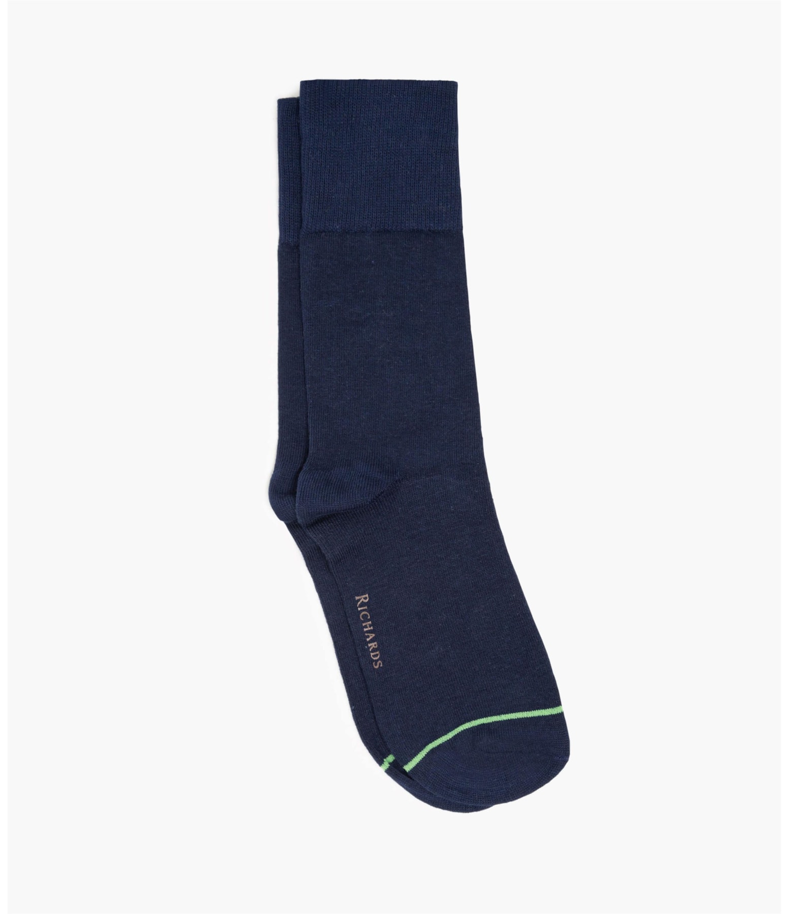 Meia Basic Stripe Marinho