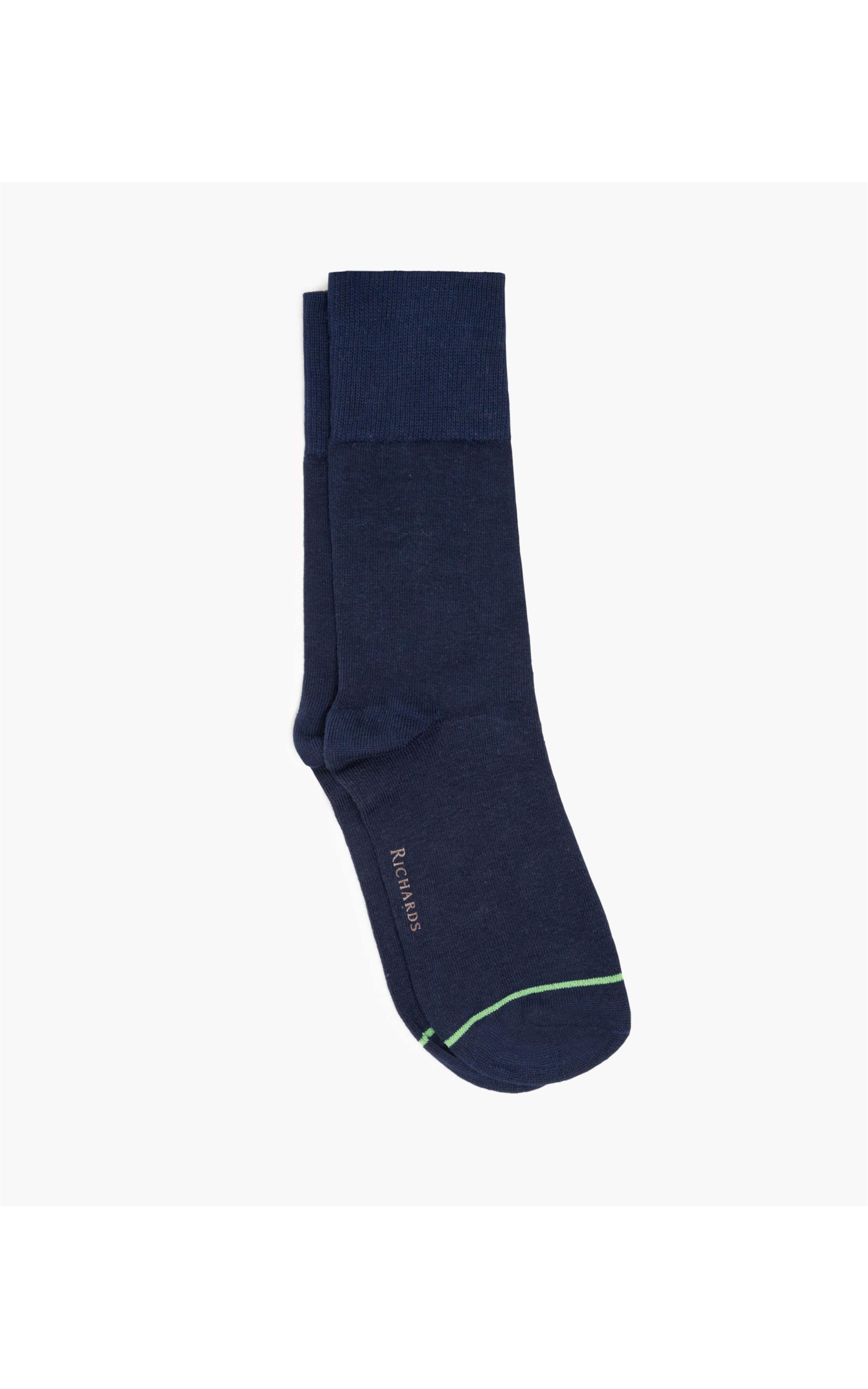 Meia Basic Stripe Marinho