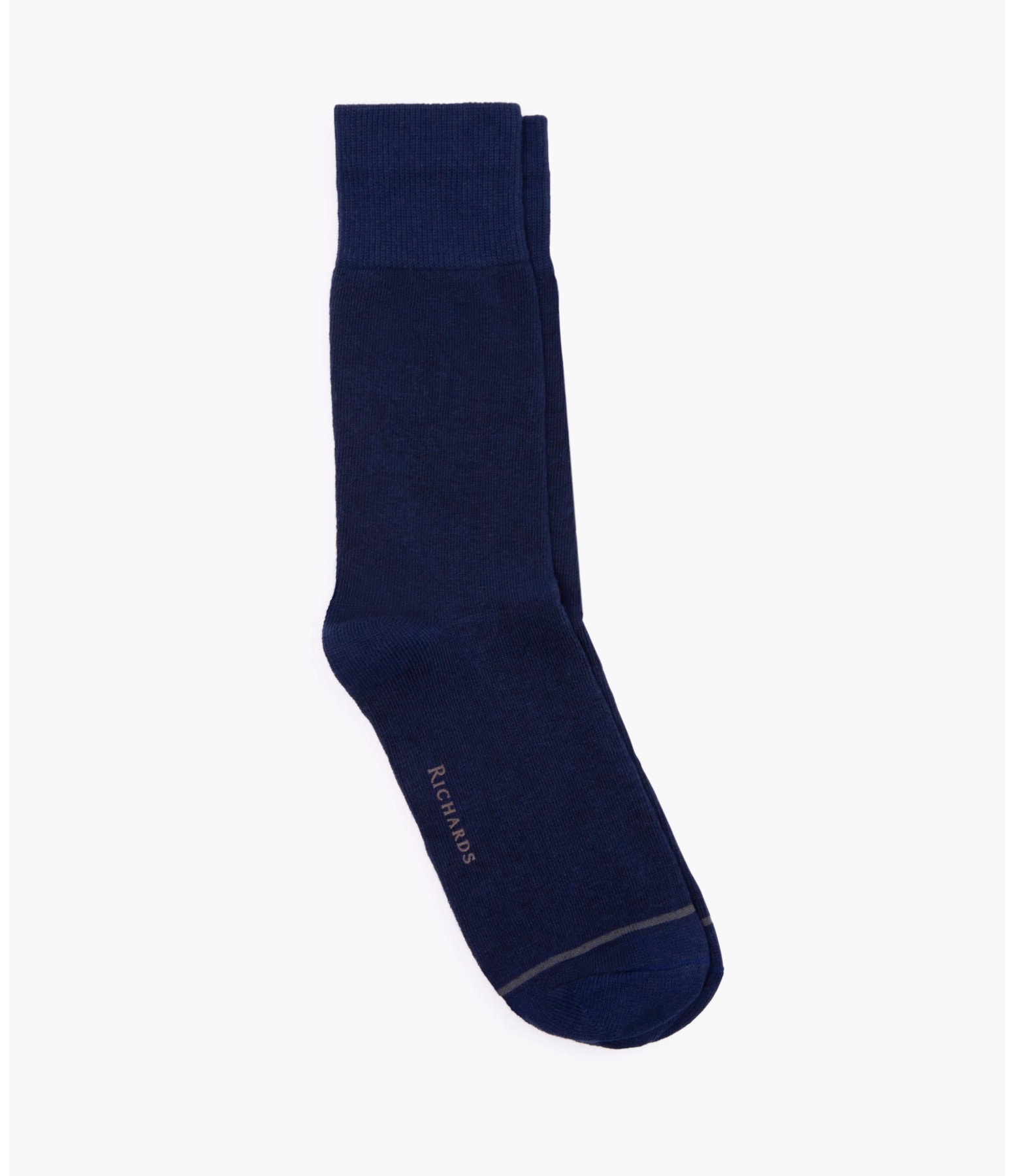 Meia Basic Stripe Marinho