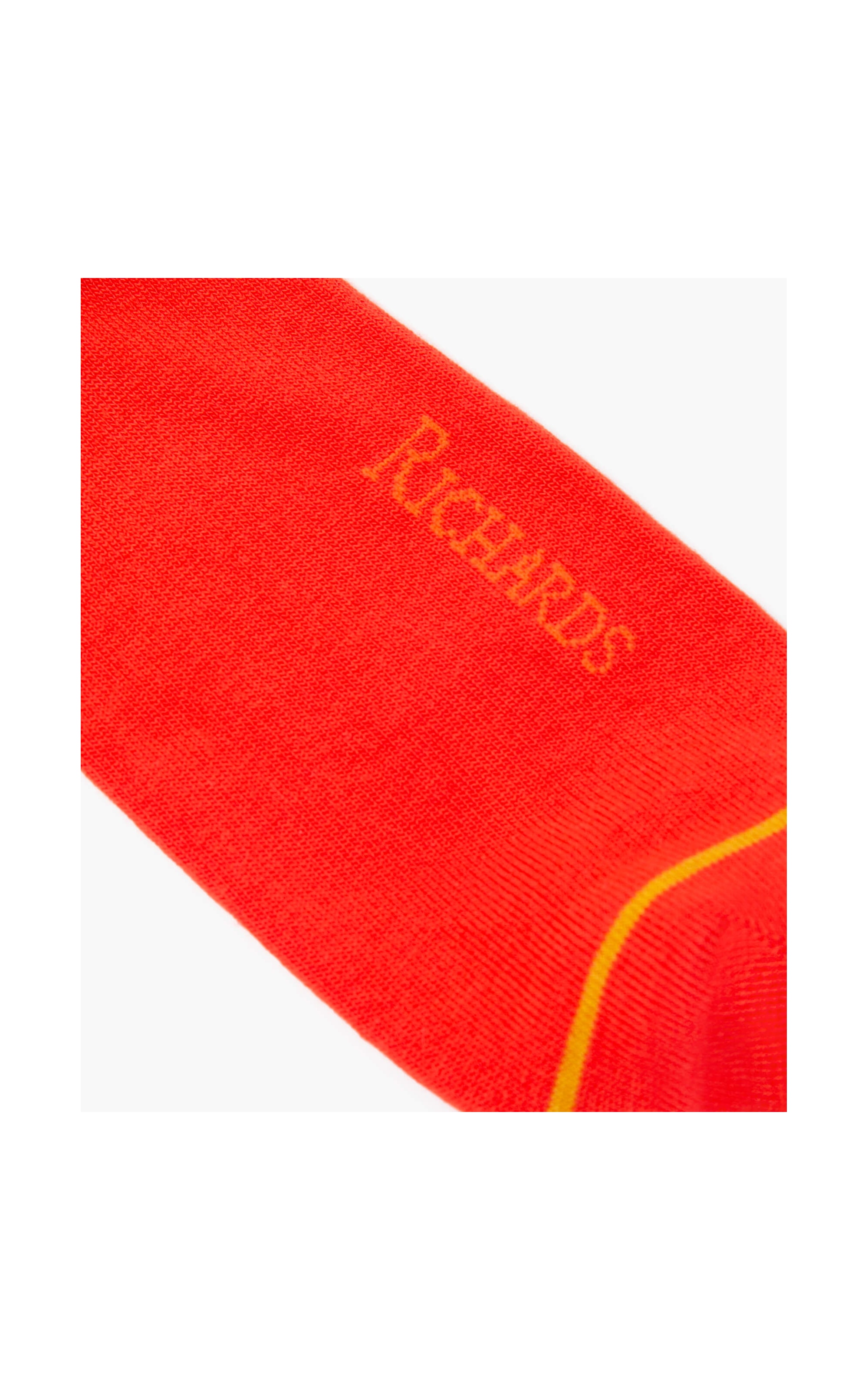 Meia Basic Stripe Vermelho