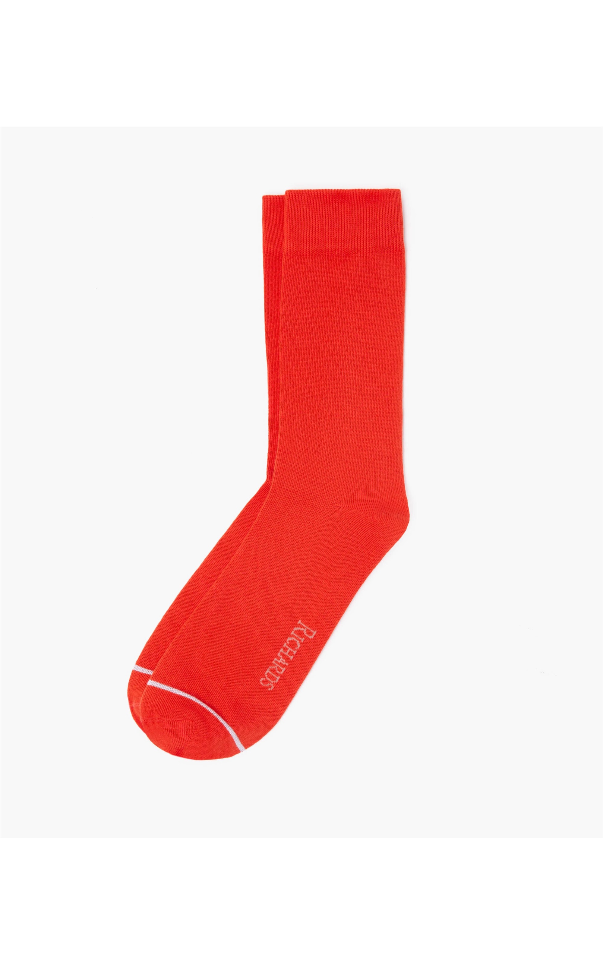 Meia Basic Stripe Vermelho