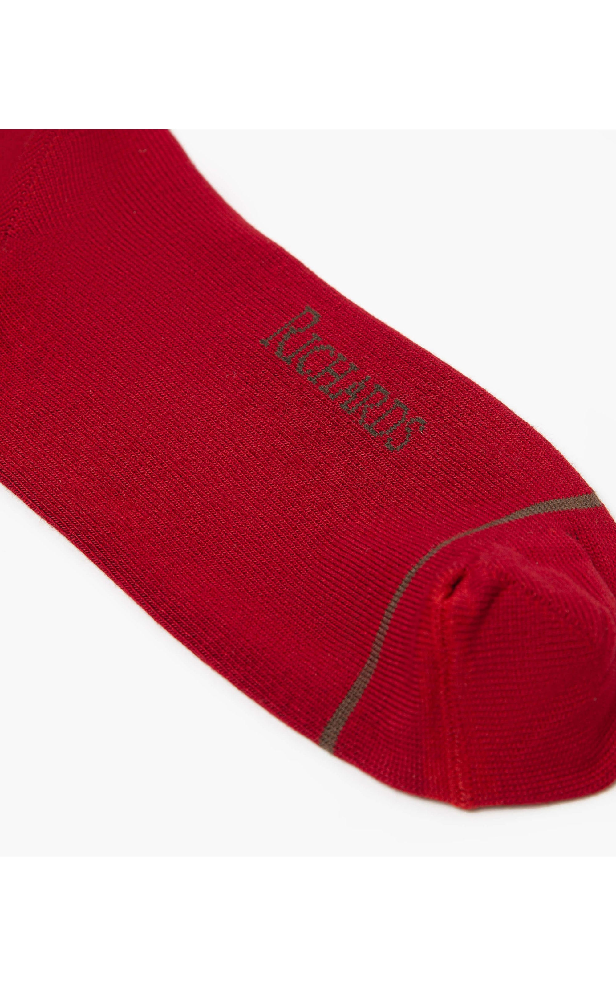 Meia Basic Stripe Vinho
