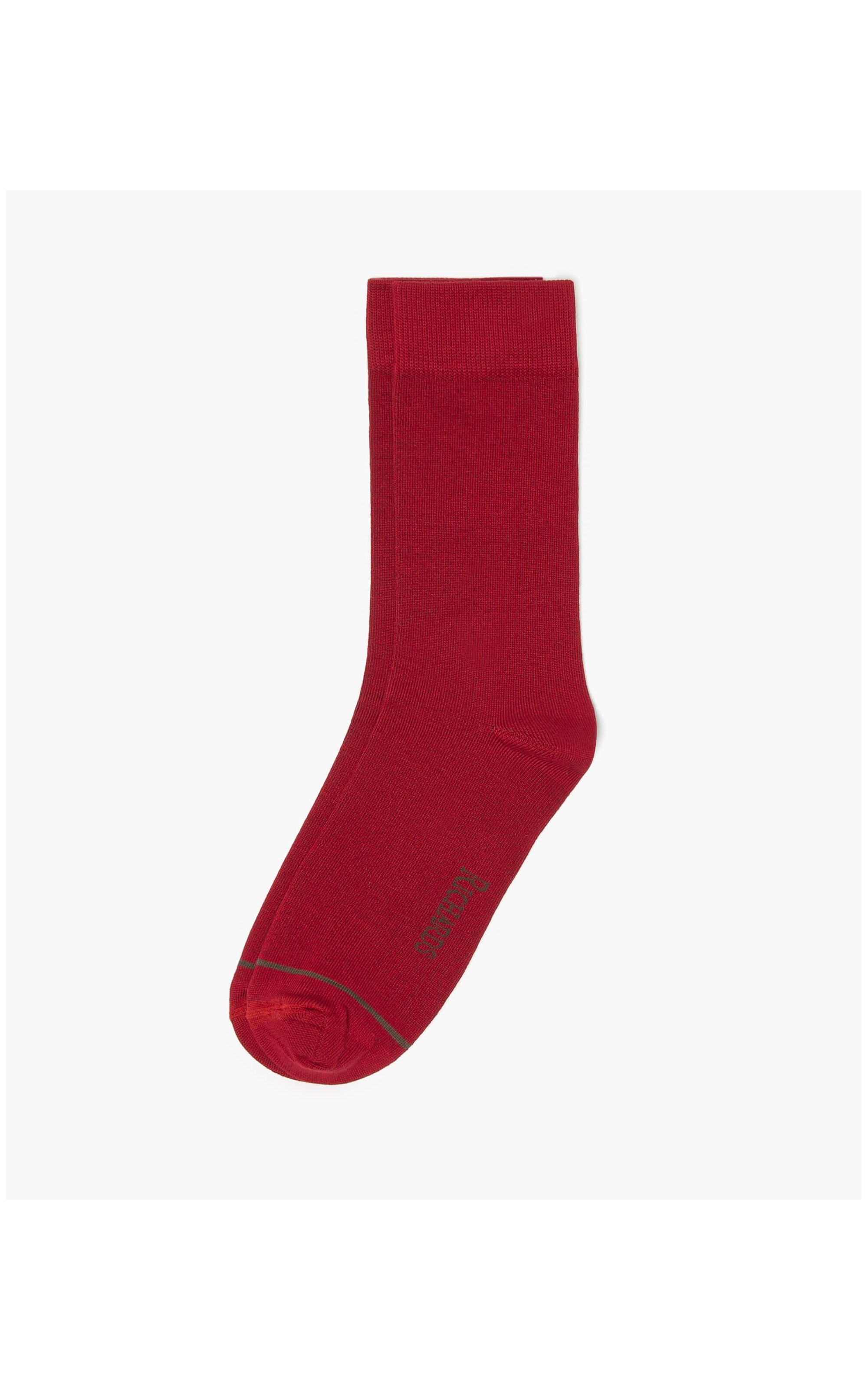 Meia Basic Stripe Vinho