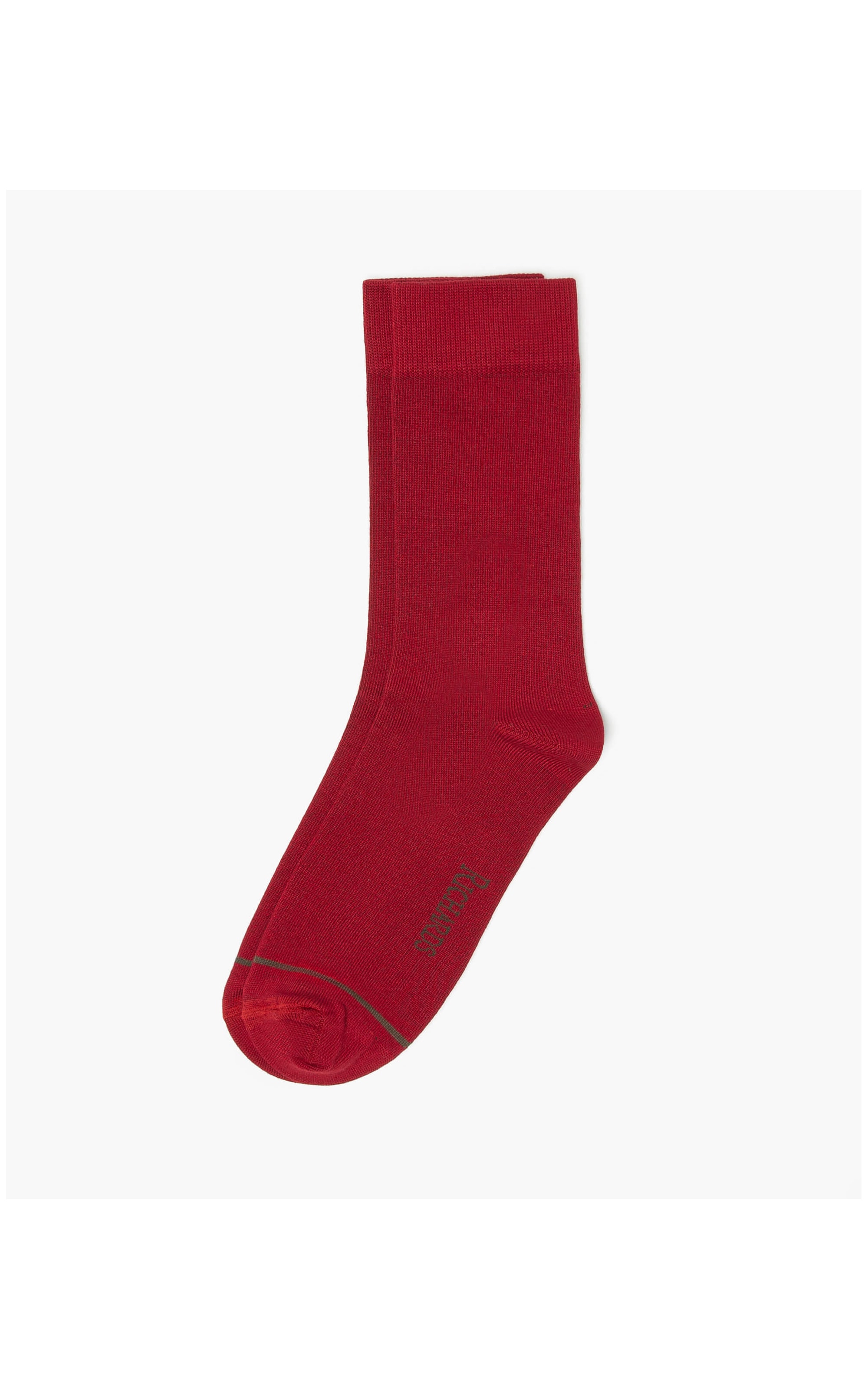 Meia Basic Stripe Vinho