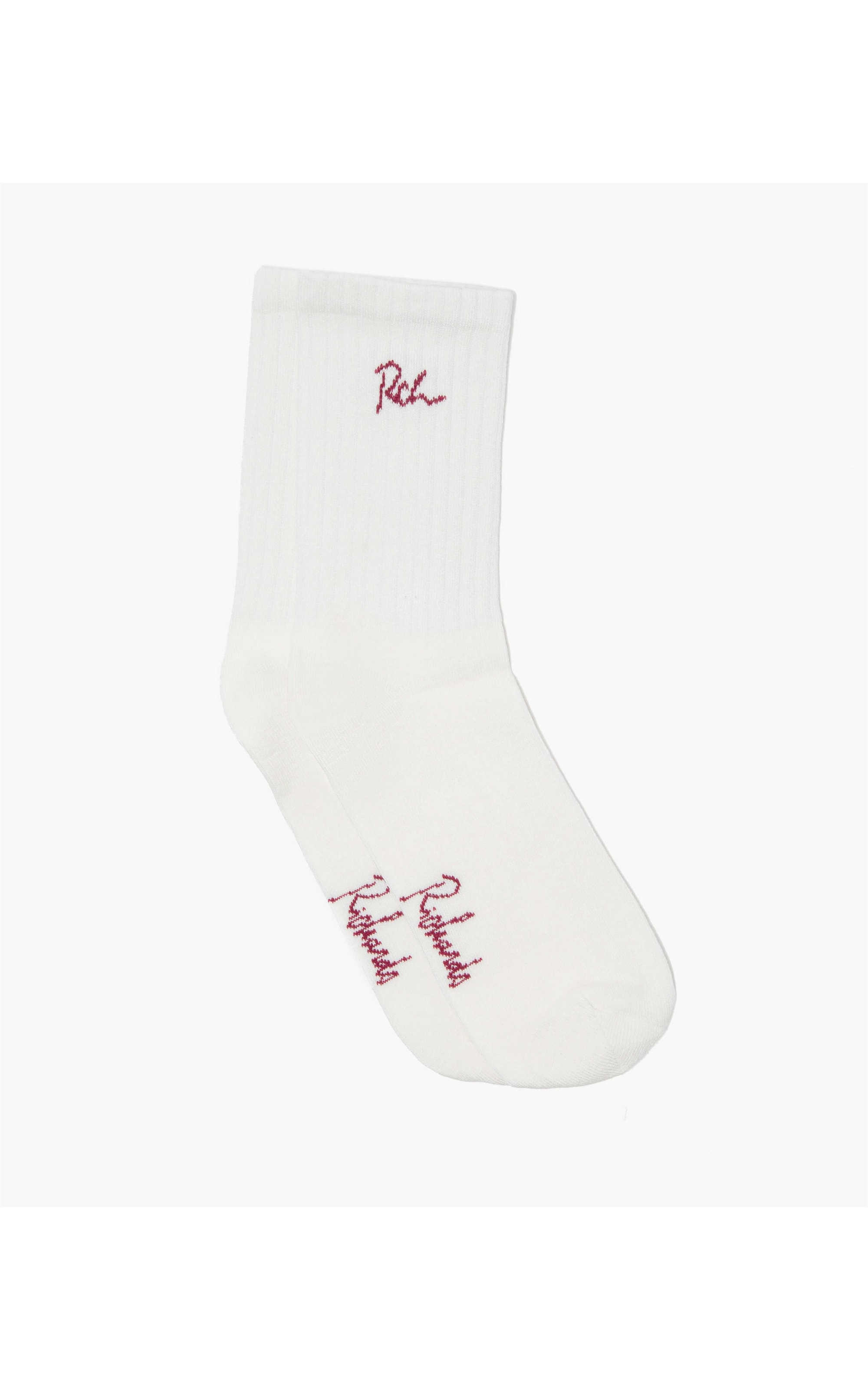 Meia Canelada Icon Off White