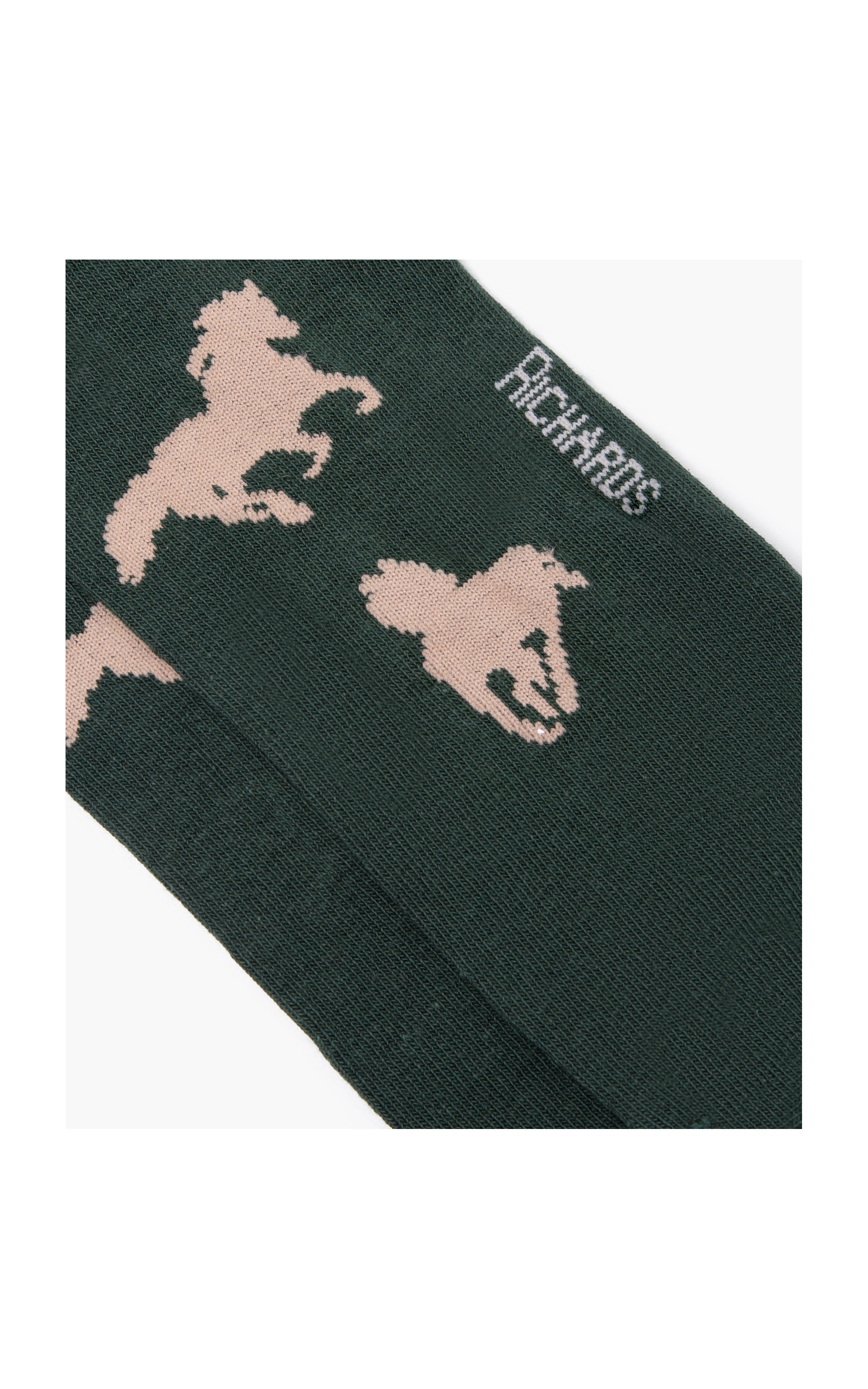 Meia Cavalos Verde Militar