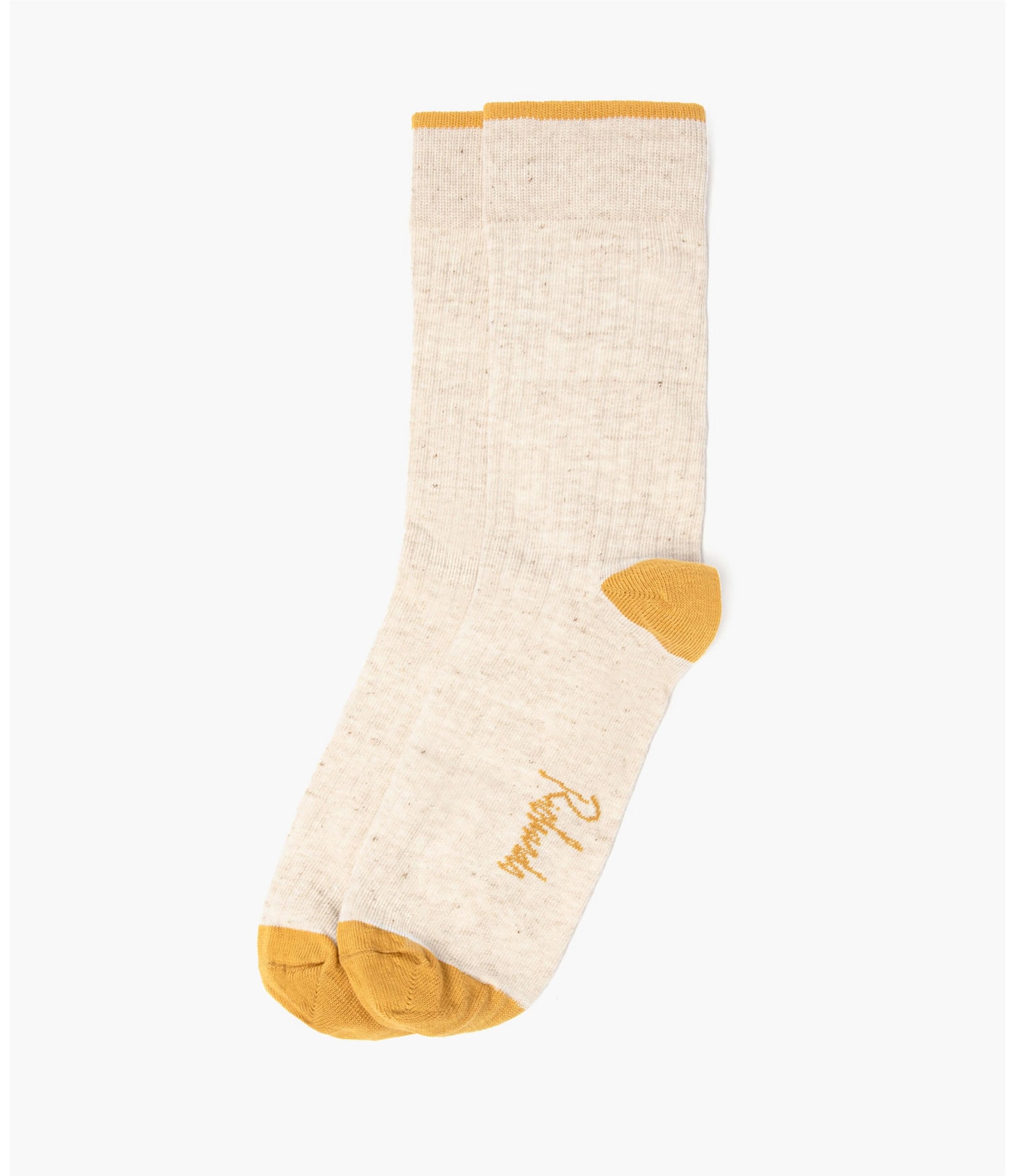 Meia Classic Amarelo Claro
