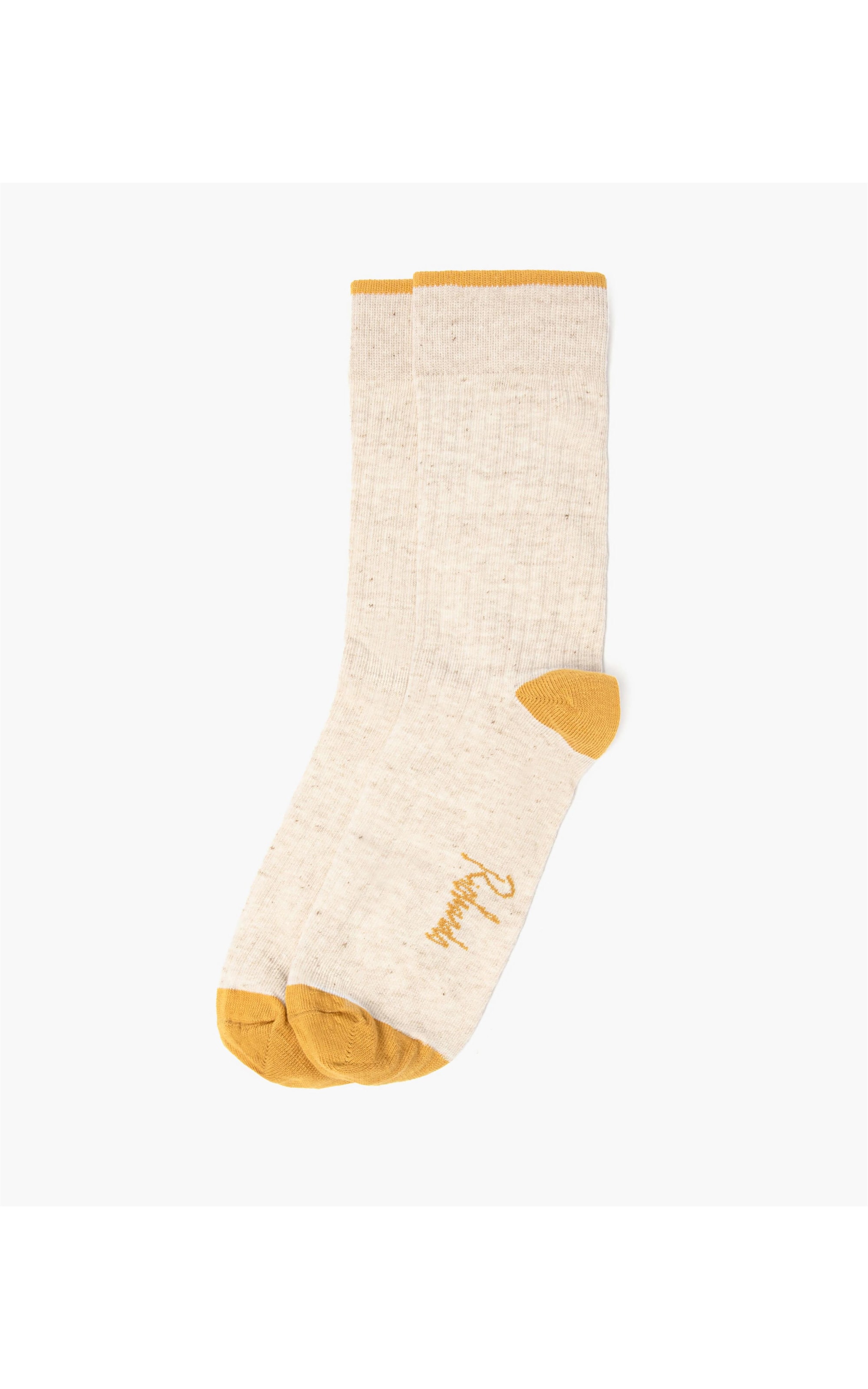 Meia Classic Amarelo Claro