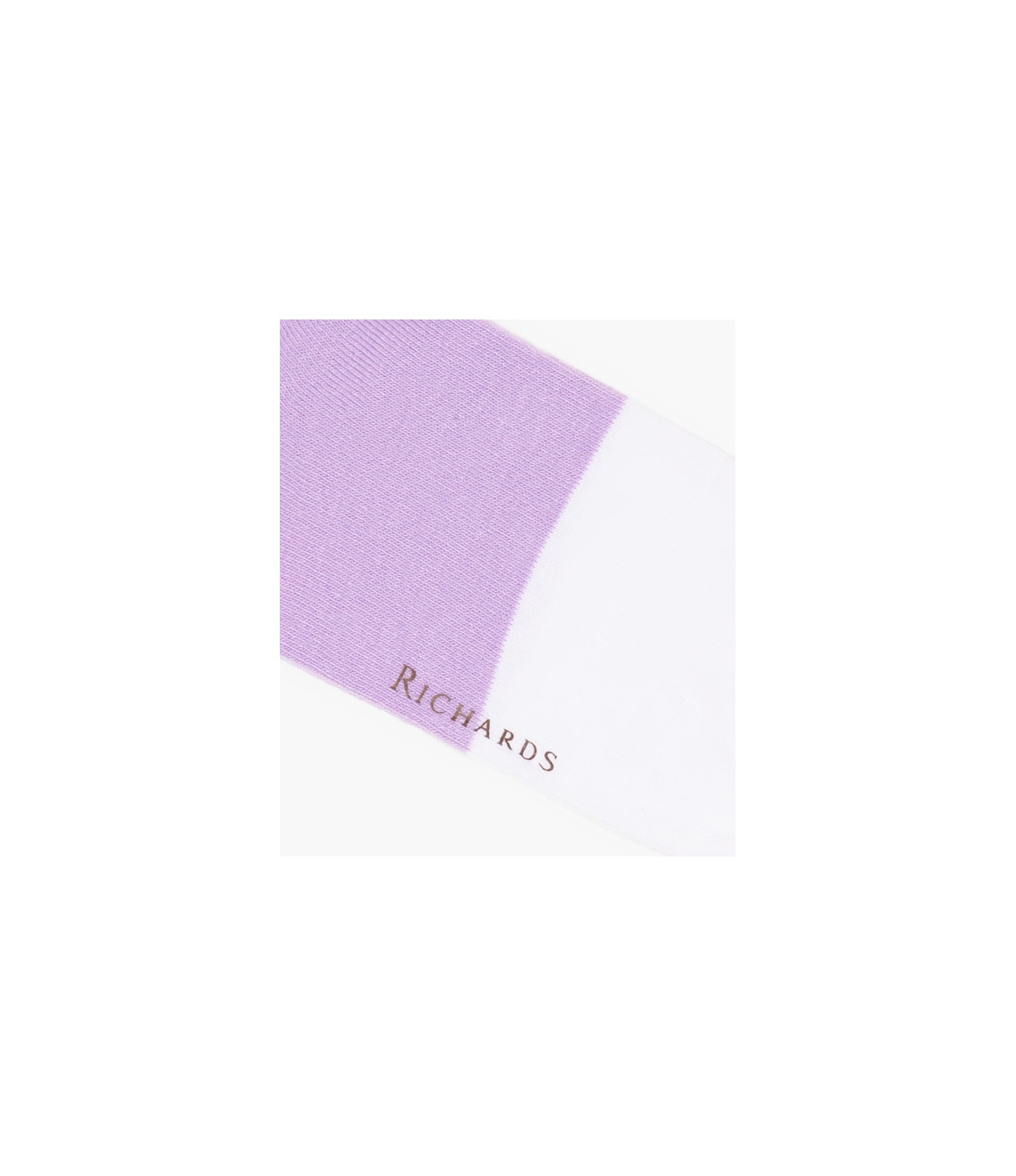 Meia Color Block Lilas