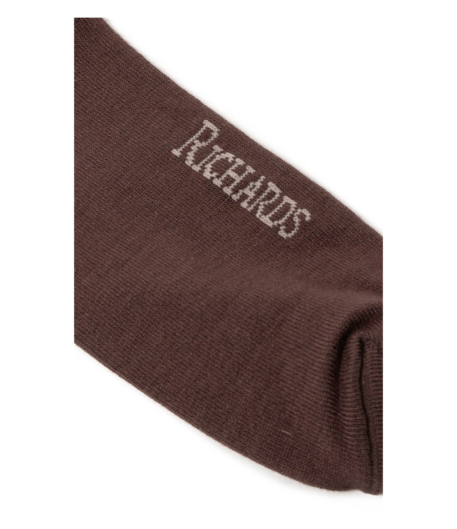 Meia Contrast Rch Dark Brown