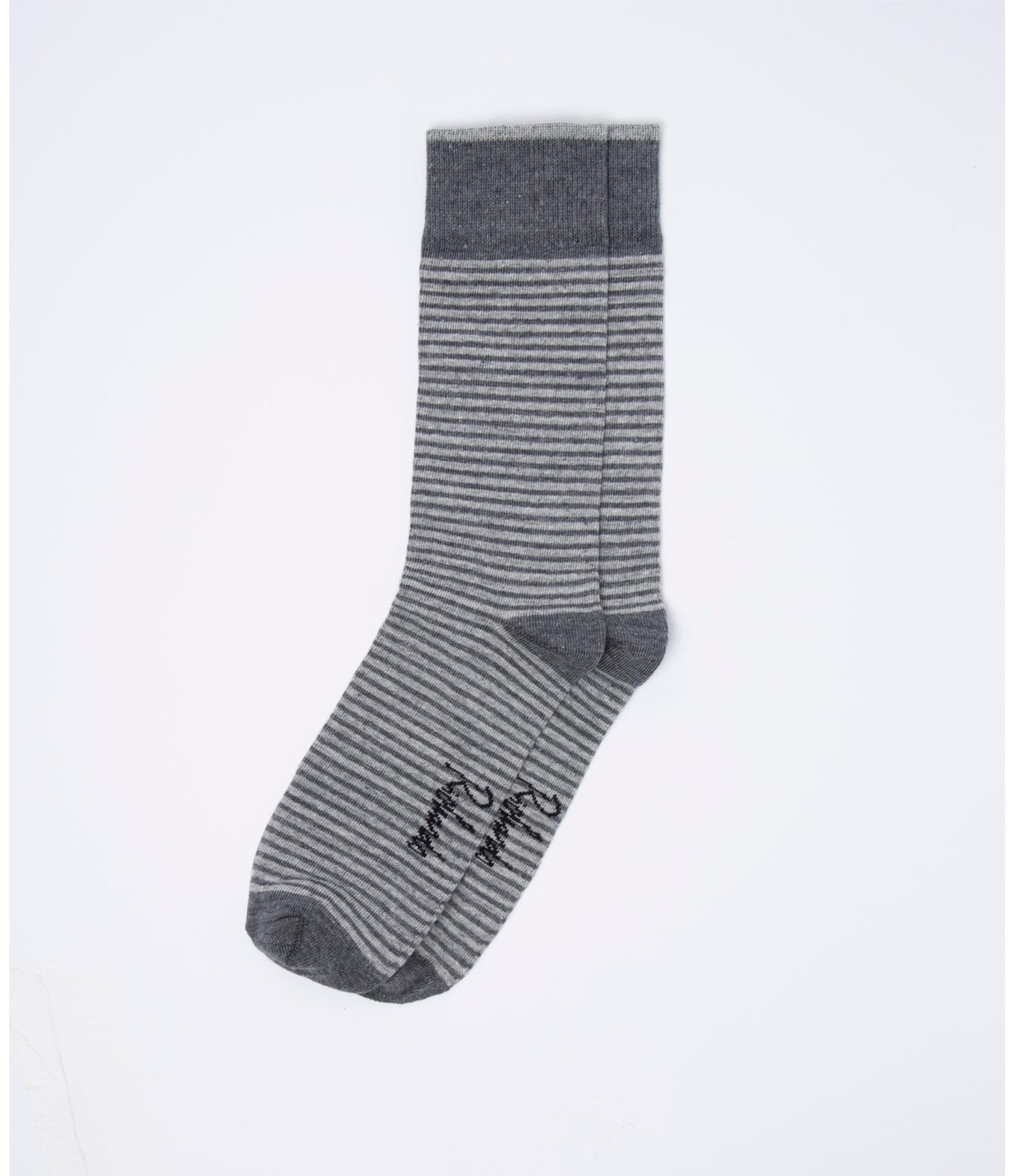 Meia Full Stripes Chumbo Mescla