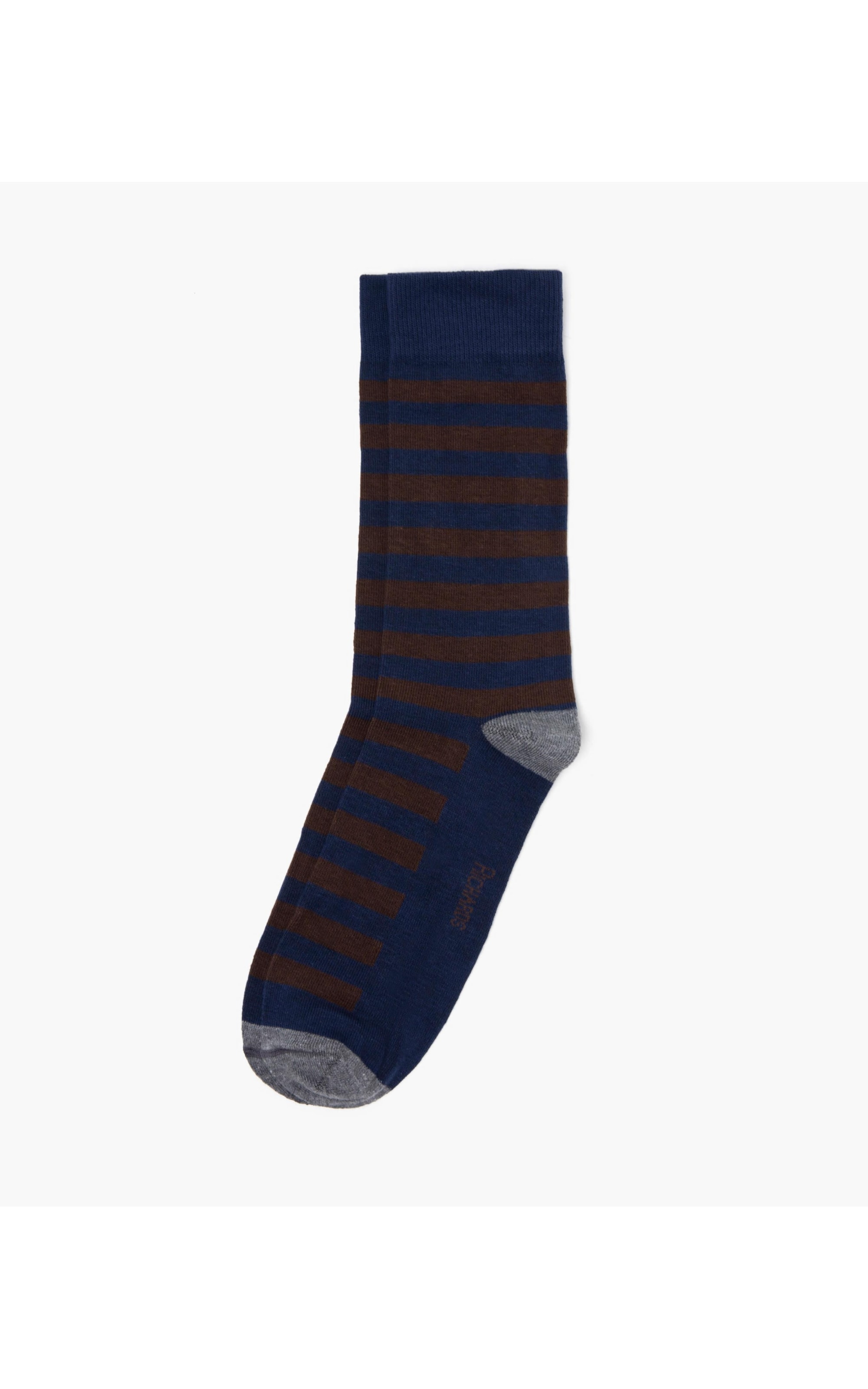 Meia Linho  Full Stripe Dark Navy
