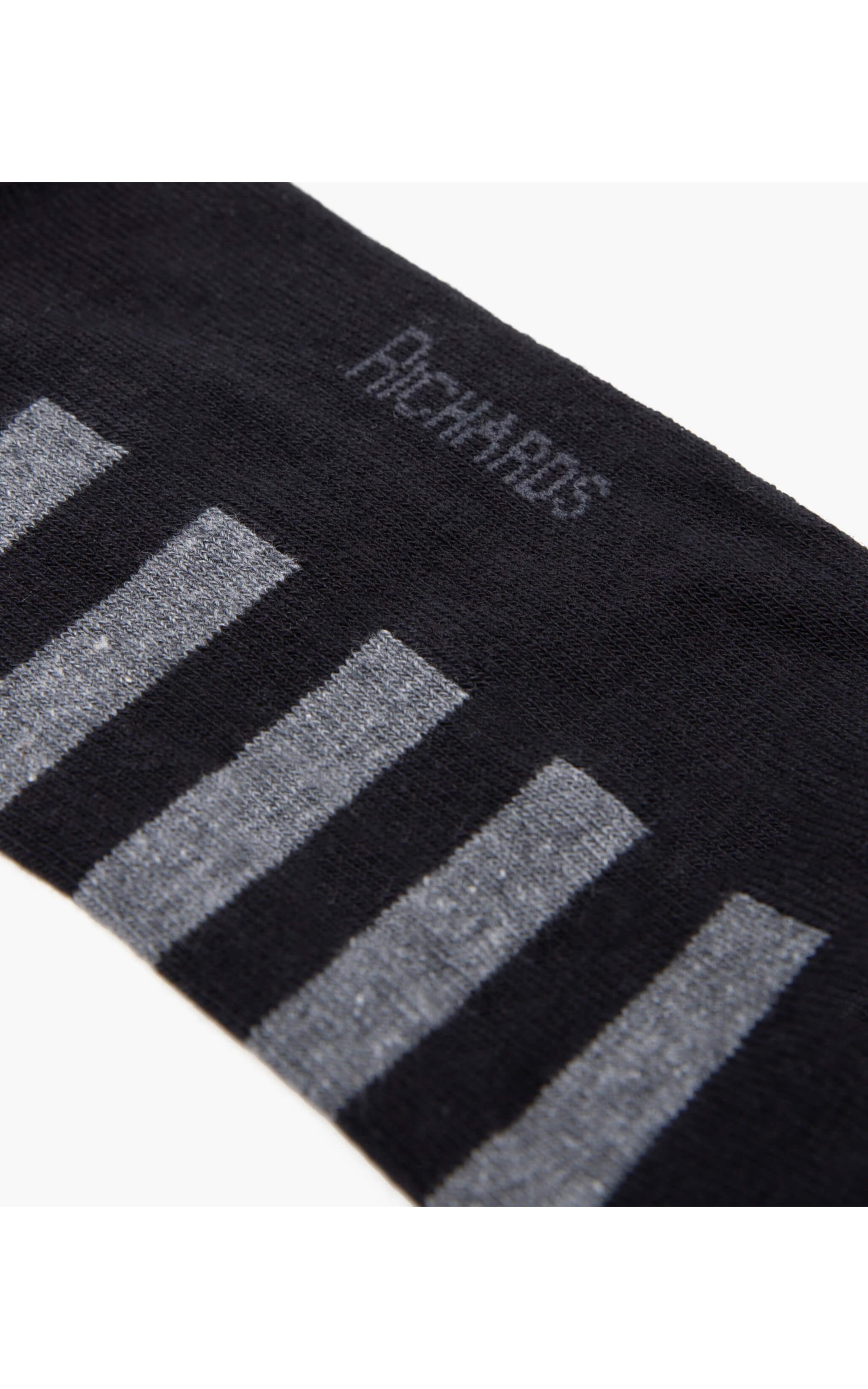 Meia Linho  Full Stripe Preto