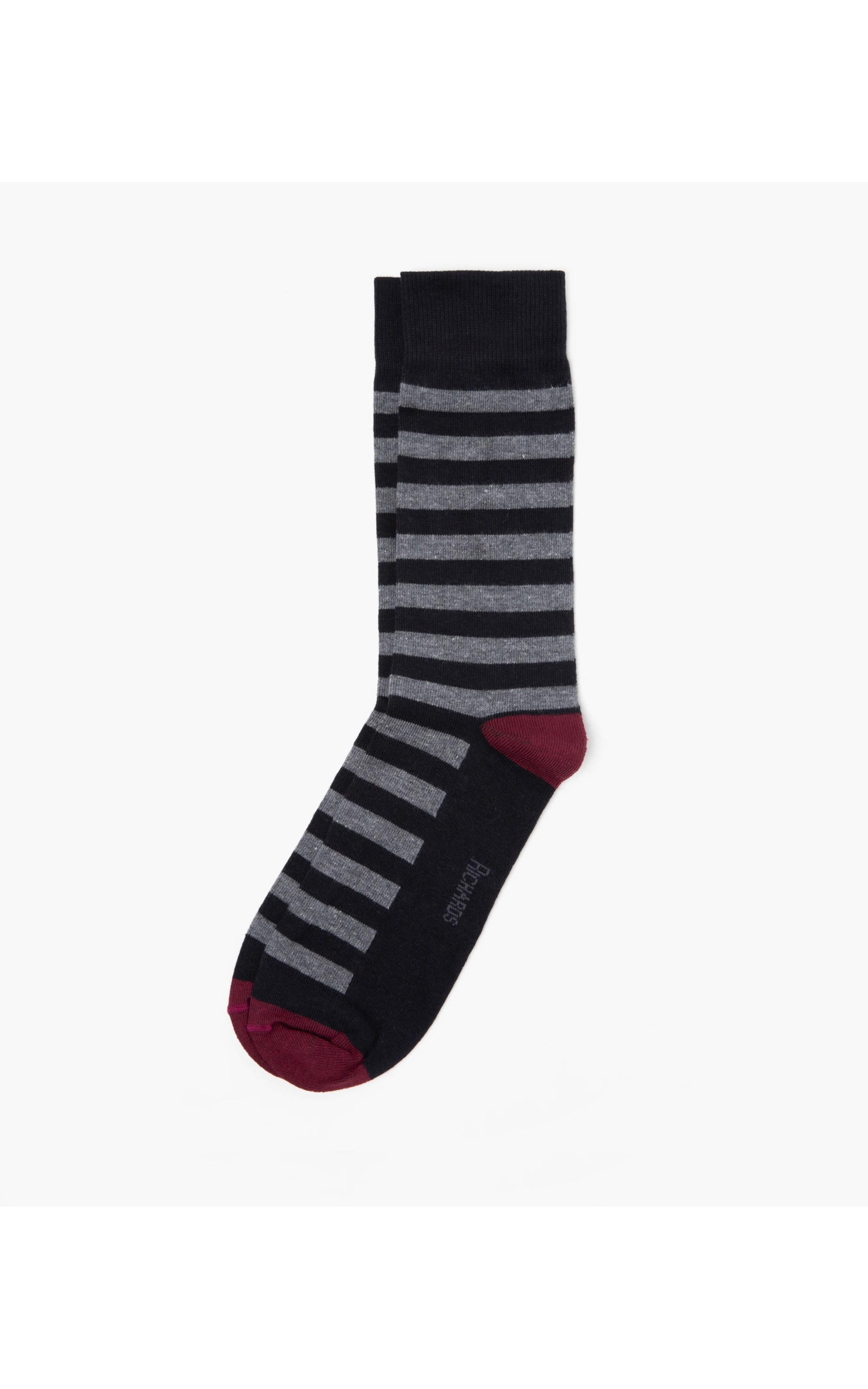 Meia Linho  Full Stripe Preto