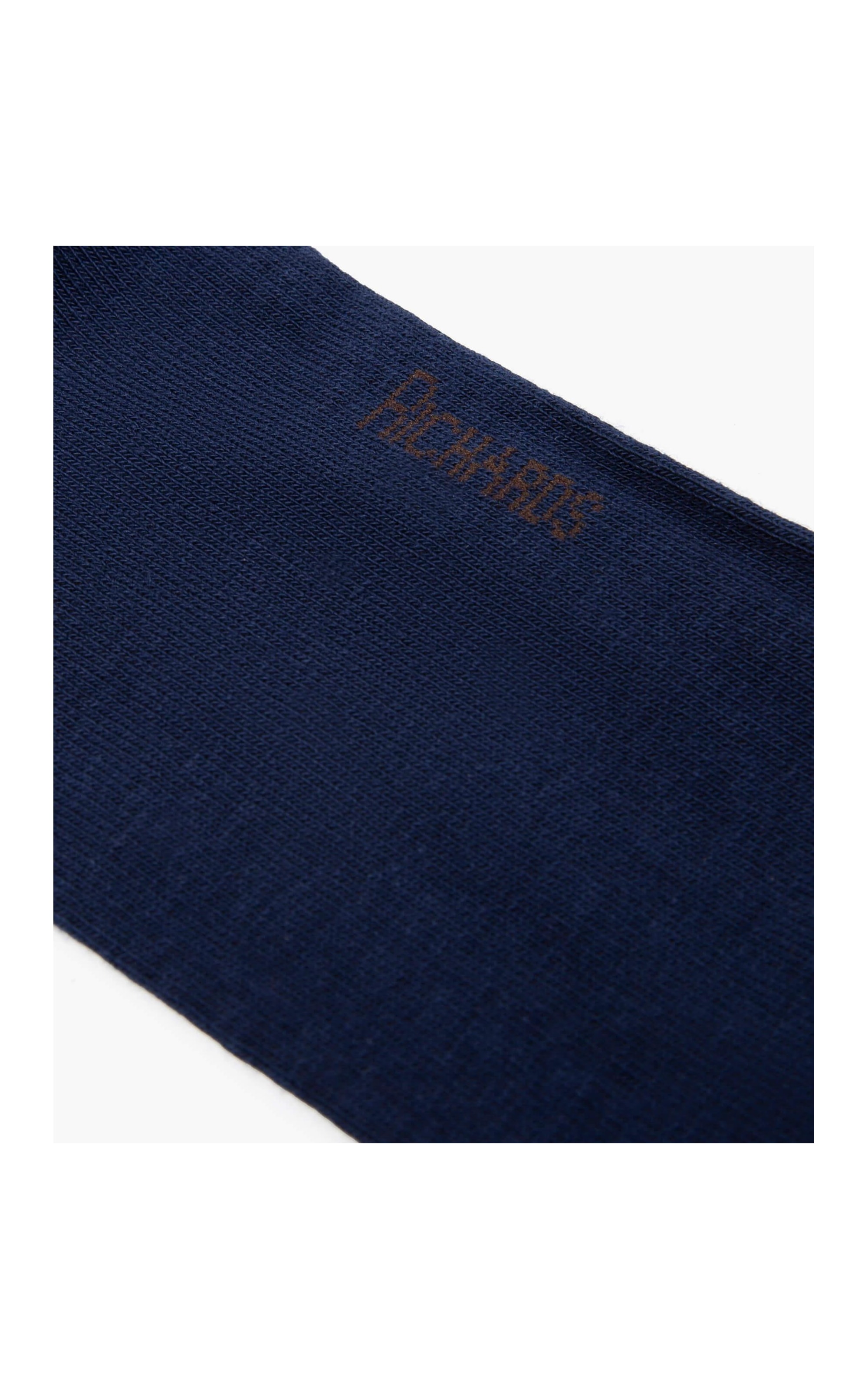 Meia Linho  Single Stripe Dark Navy