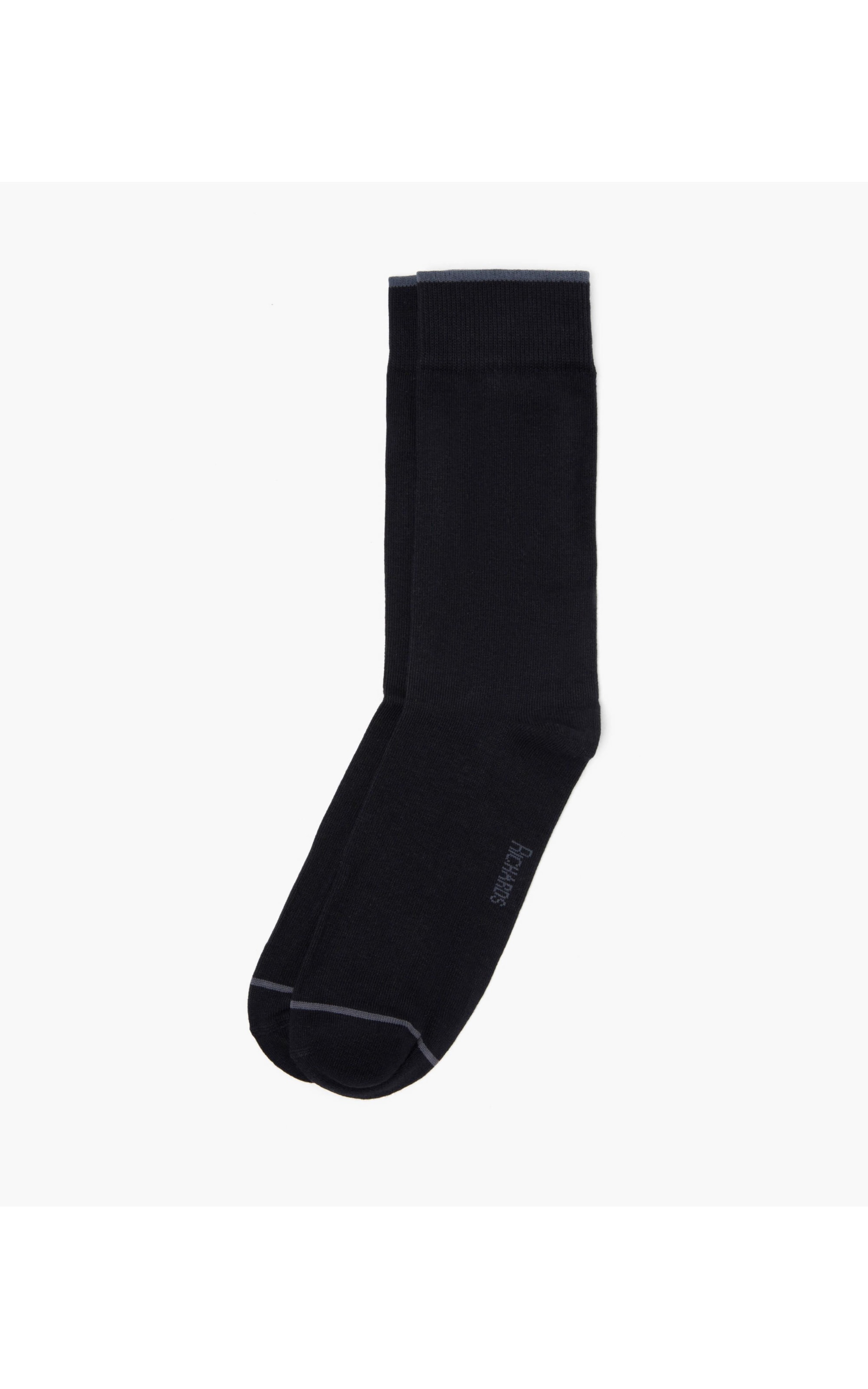 Meia Linho  Single Stripe Preto