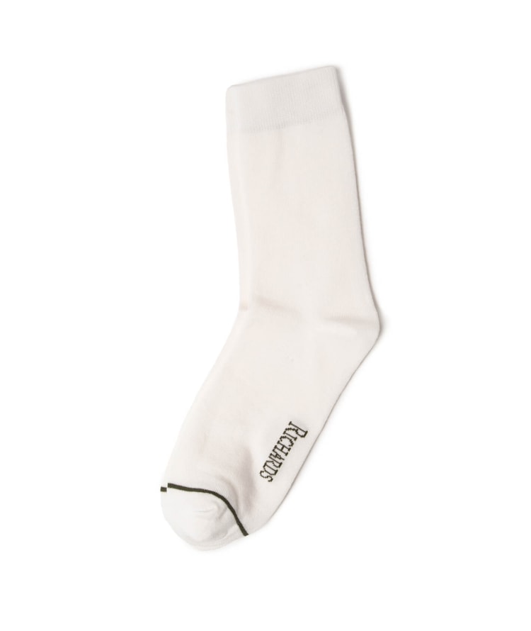 Meia Risk Rch Off White