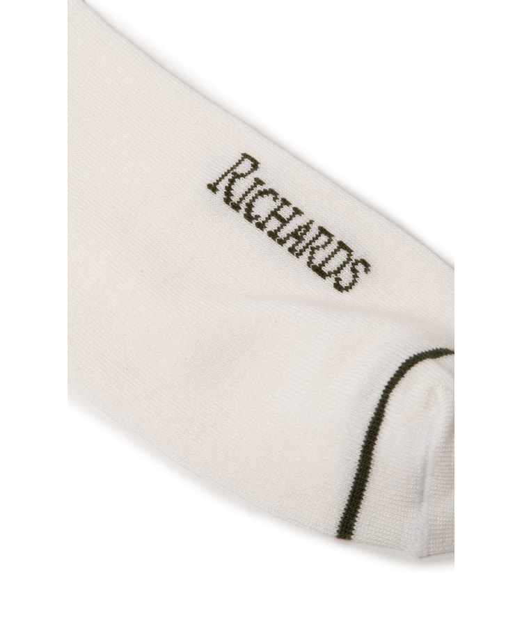 Meia Risk Rch Off White