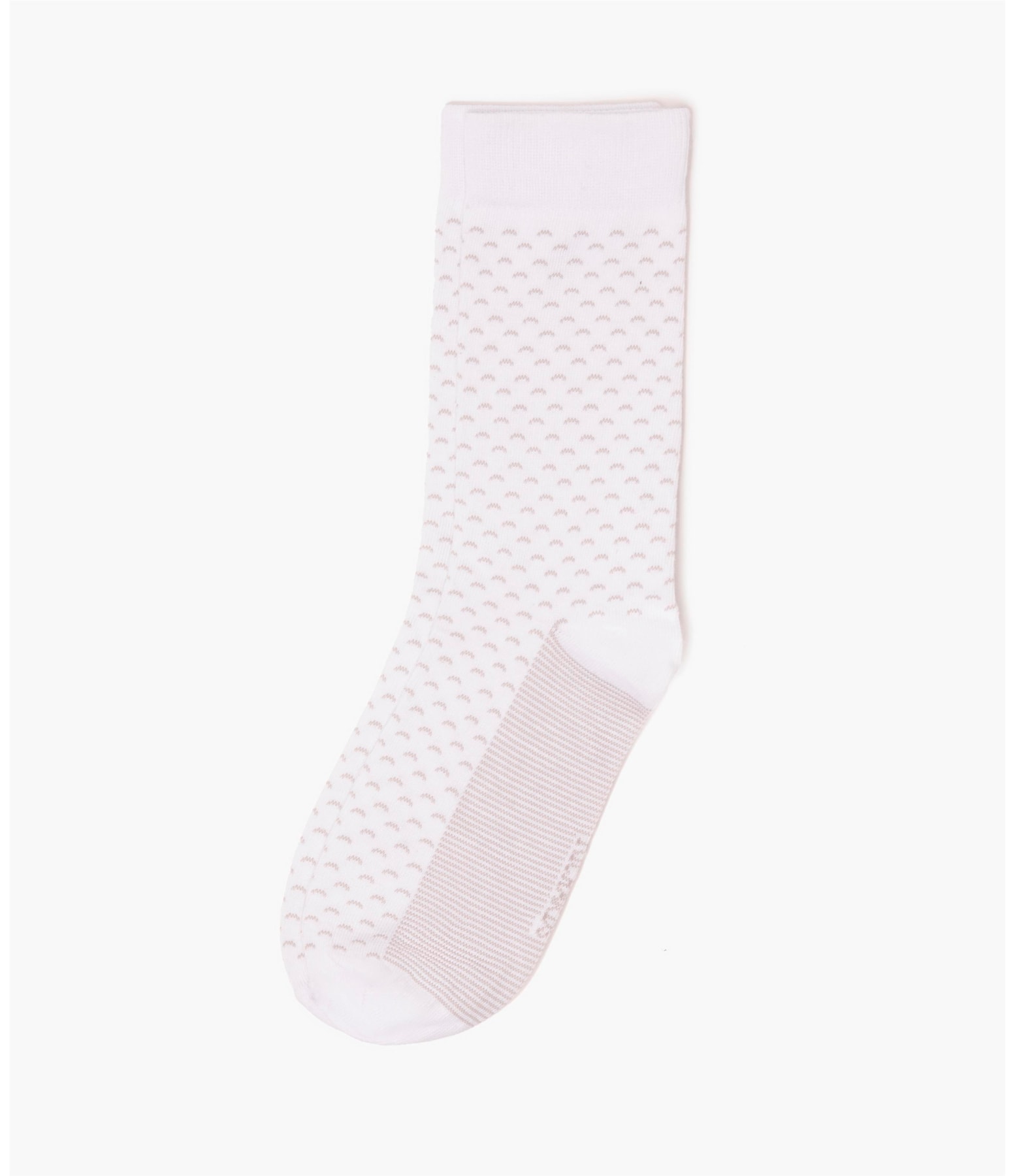 Meia Spot  Off White