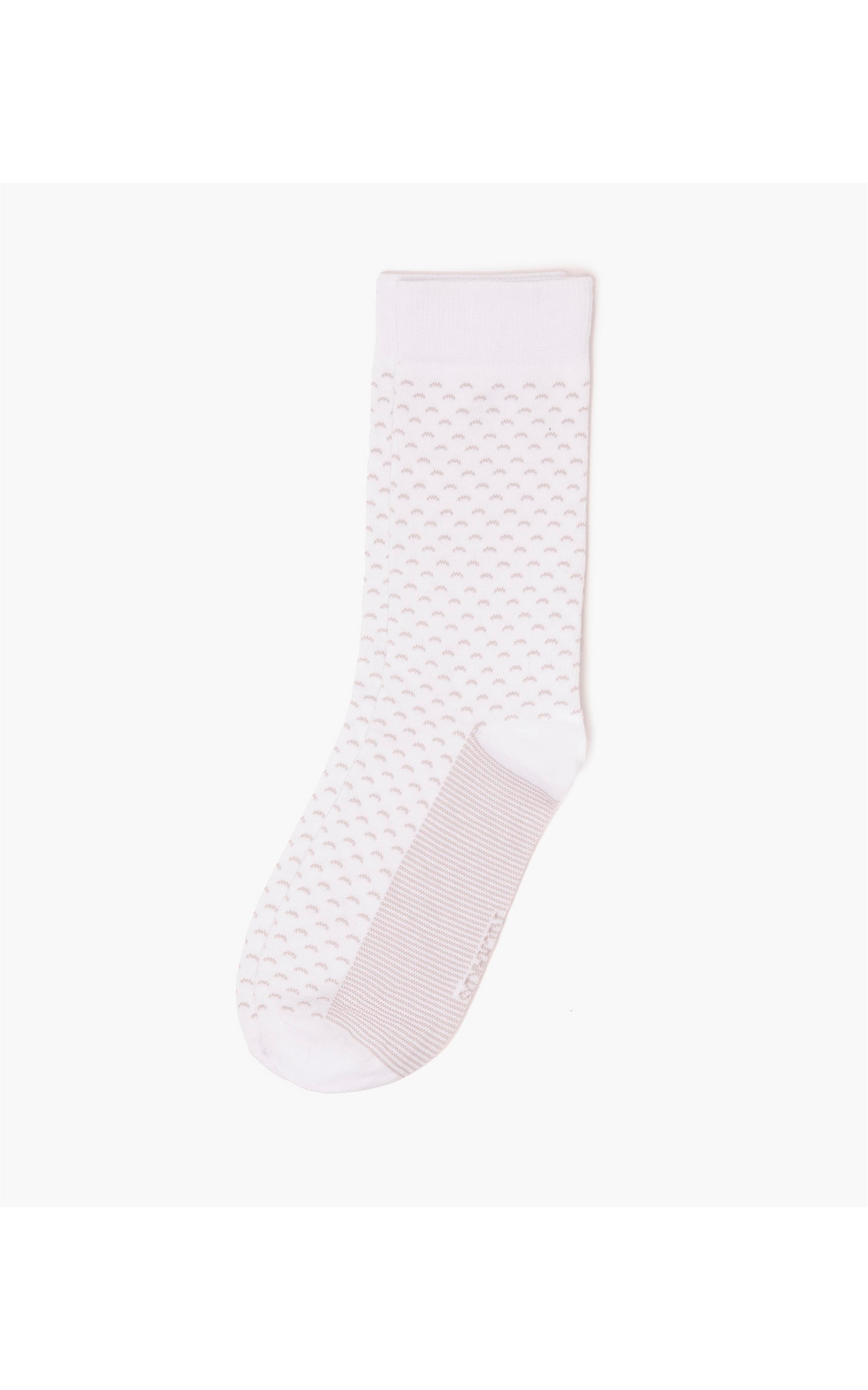 Meia Spot  Off White